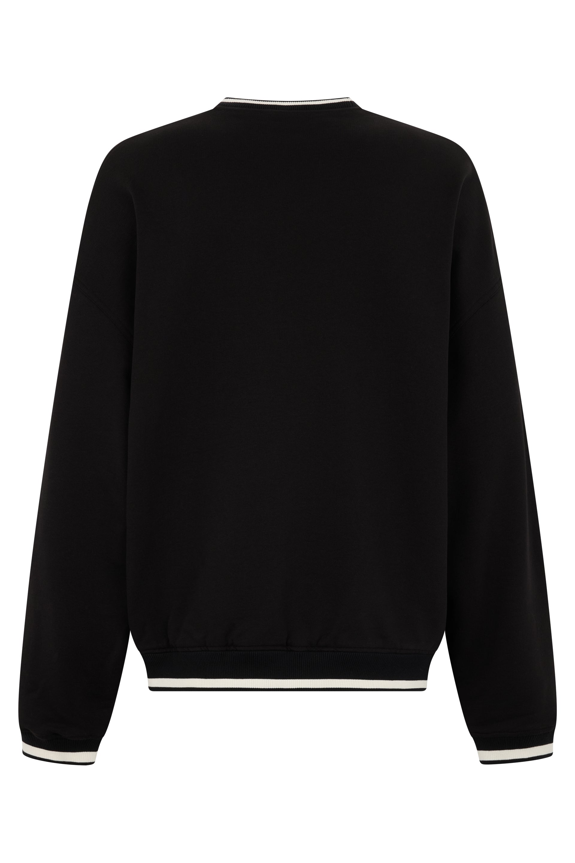 DOLCE & GABBANA Ribbed-Knit Sweater with Logo Detailing