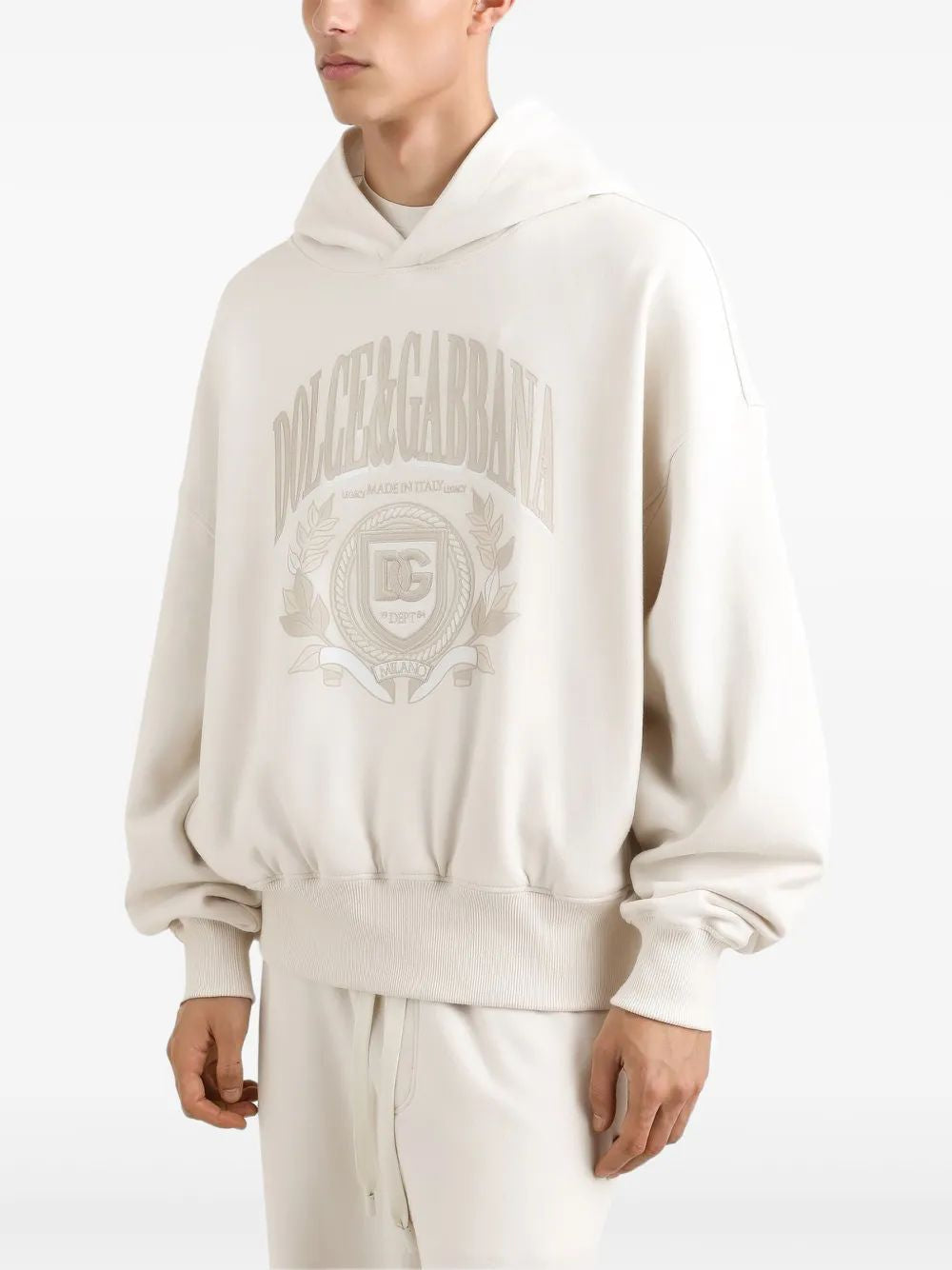 DOLCE & GABBANA Essential Cotton Hoodie for Men