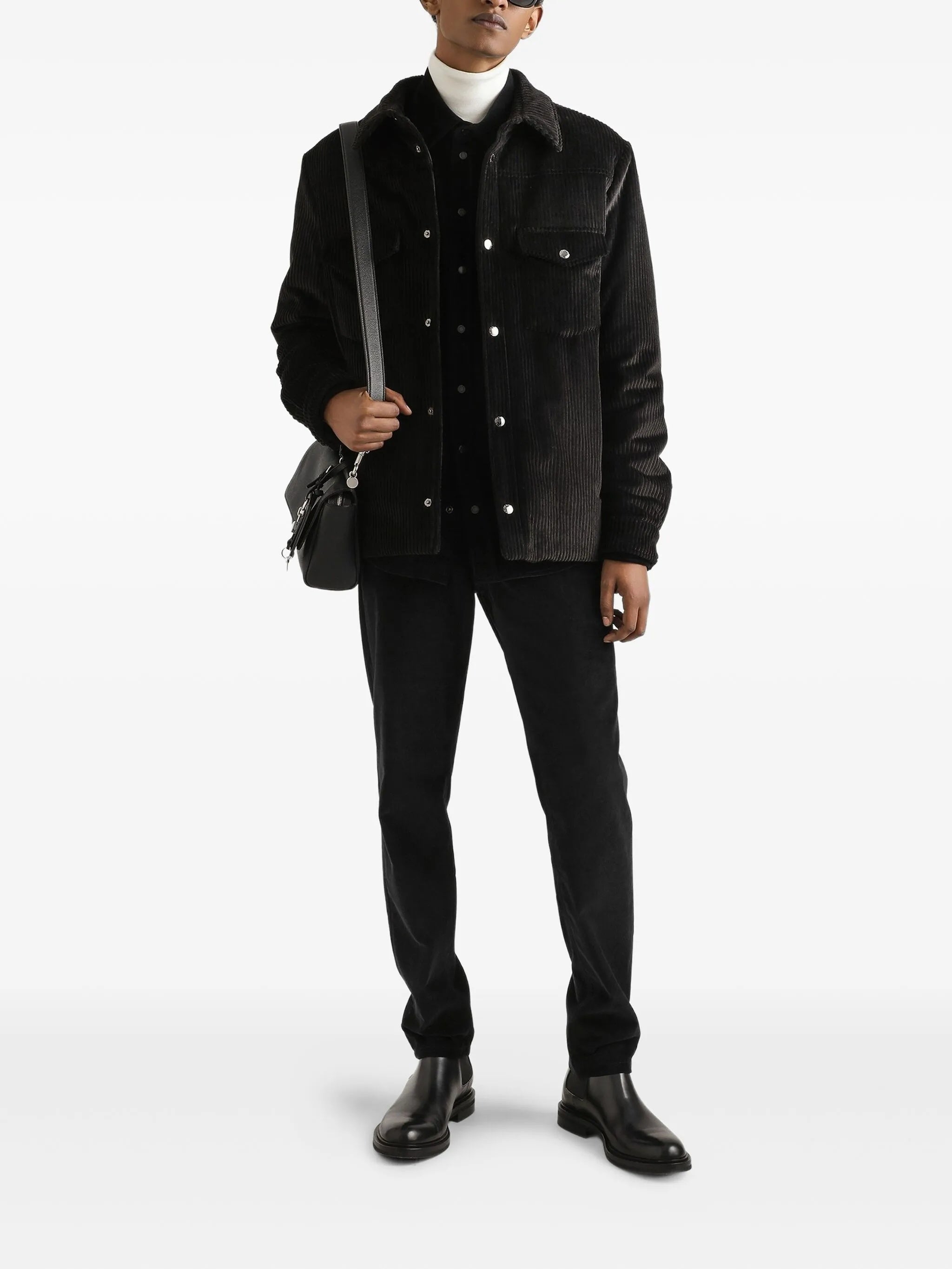 DOLCE & GABBANA Men's Corduroy Jacket for FW25