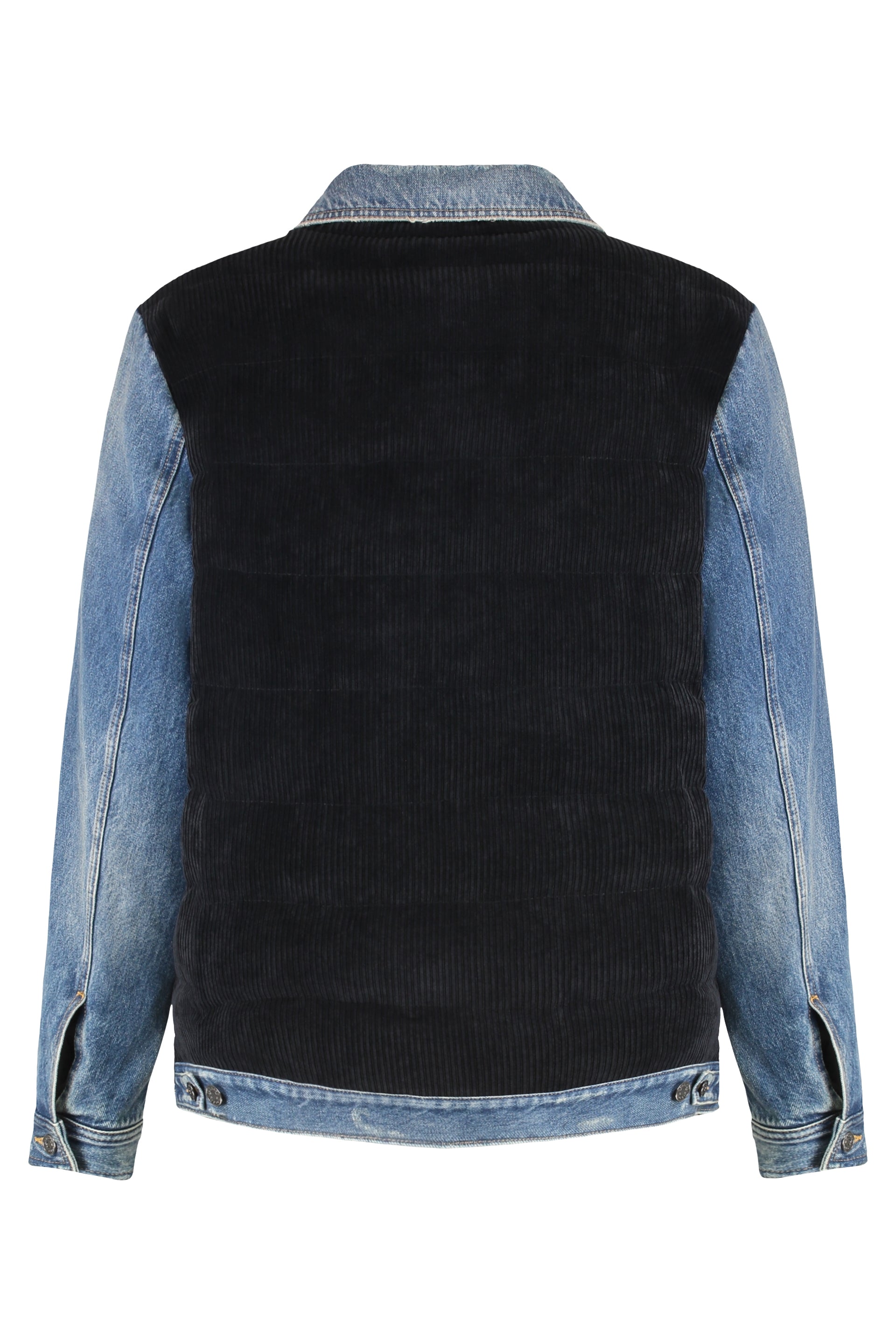 DOLCE & GABBANA Padded Denim Jacket for Men