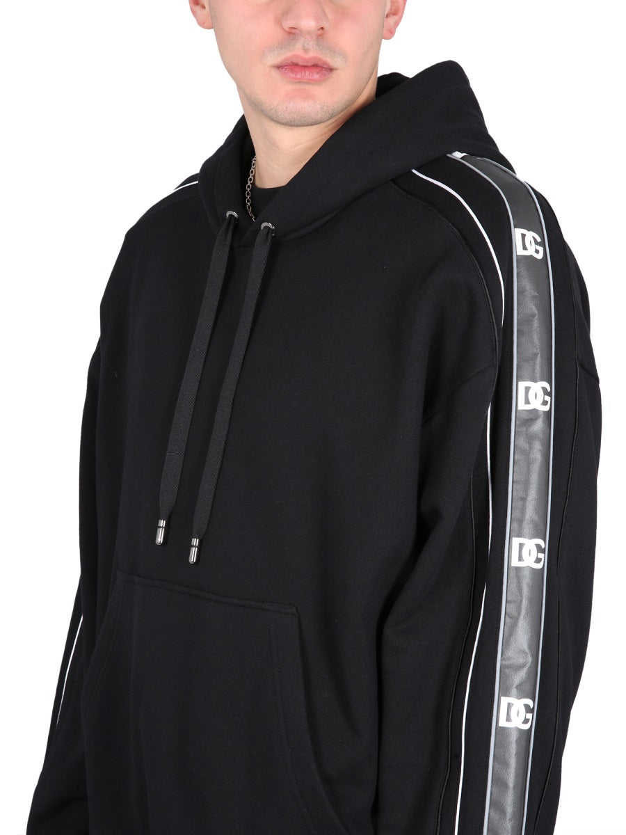 DOLCE & GABBANA Logo Band Sweatshirt for Men