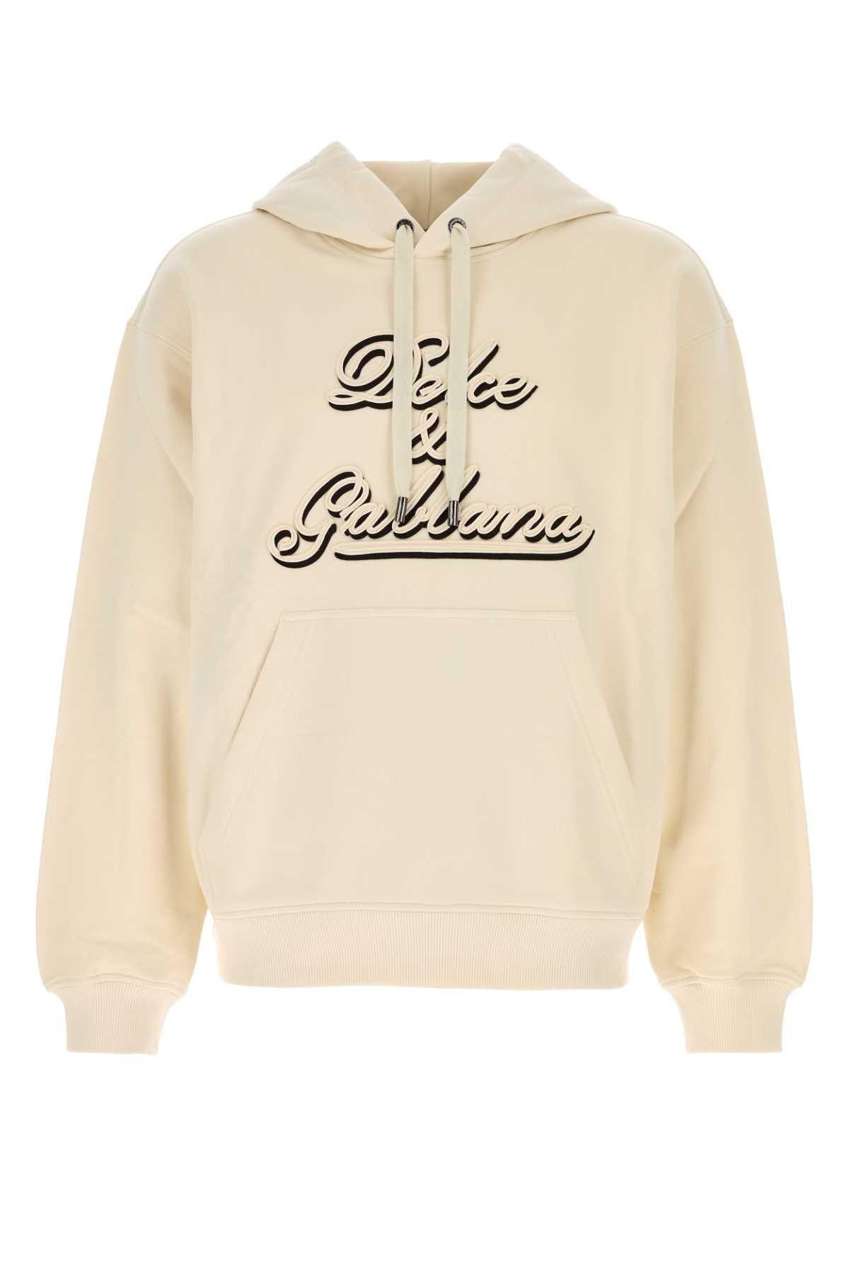 DOLCE & GABBANA Cotton Sweatshirt for Men - FW25 Collection