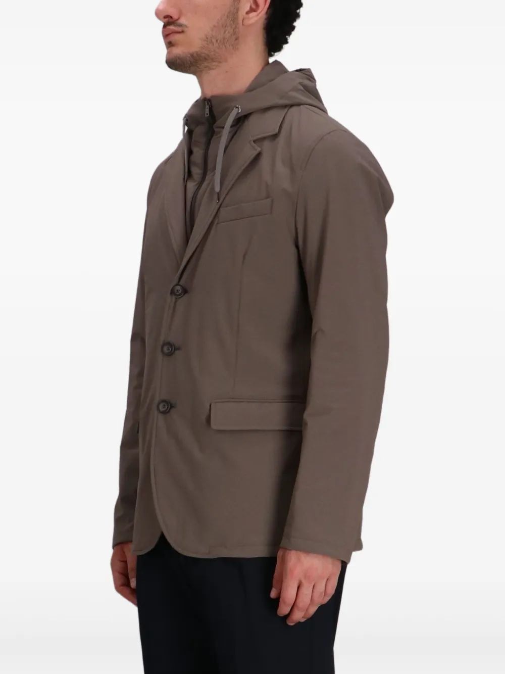 HERNO Men's Elastane Blazer