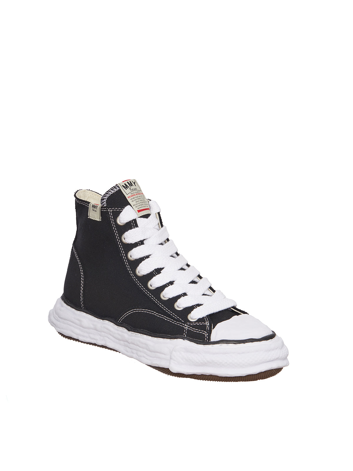 MAISON MIHARA YASUHIRO	 High-Top Leather Sneakers for Men