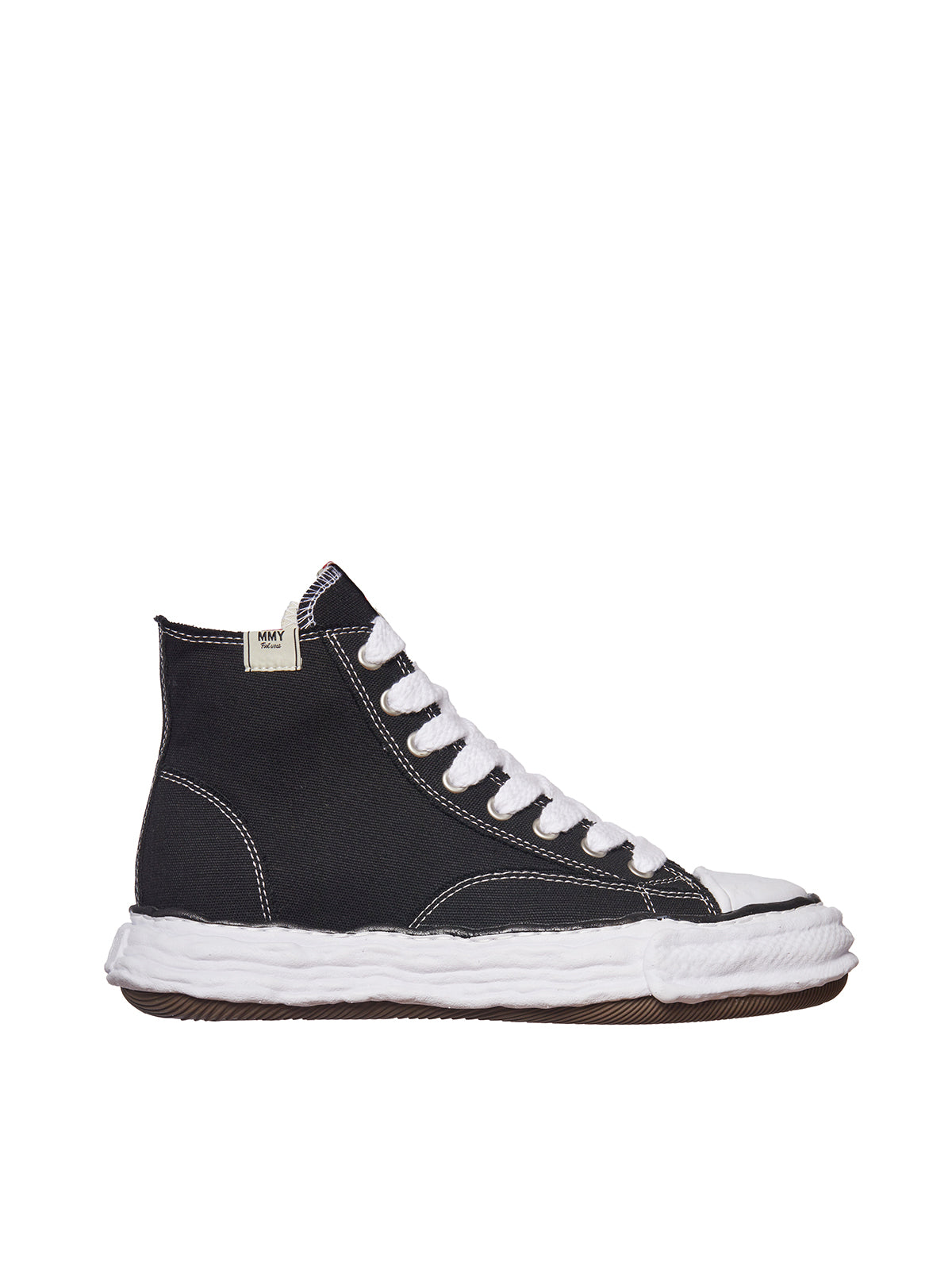 MAISON MIHARA YASUHIRO	 High-Top Leather Sneakers for Men
