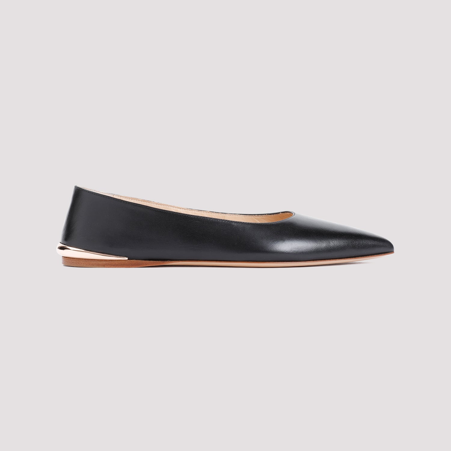 GABRIELA HEARST Elegant Lamb Leather Ballerinas