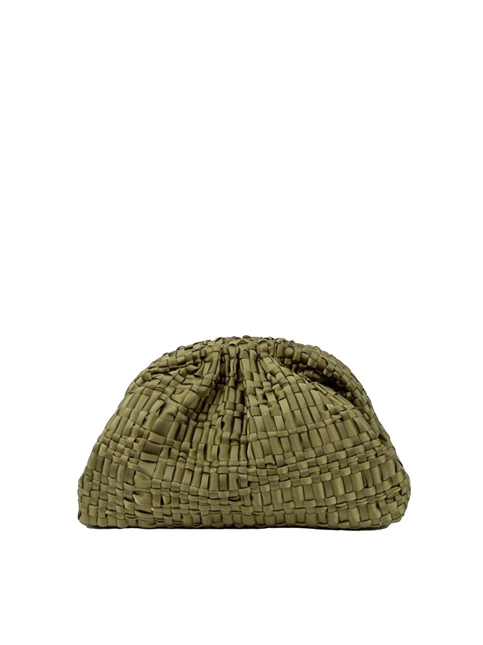 MARIA LA ROSA Mini Crochet Clutch with Shoulder Strap