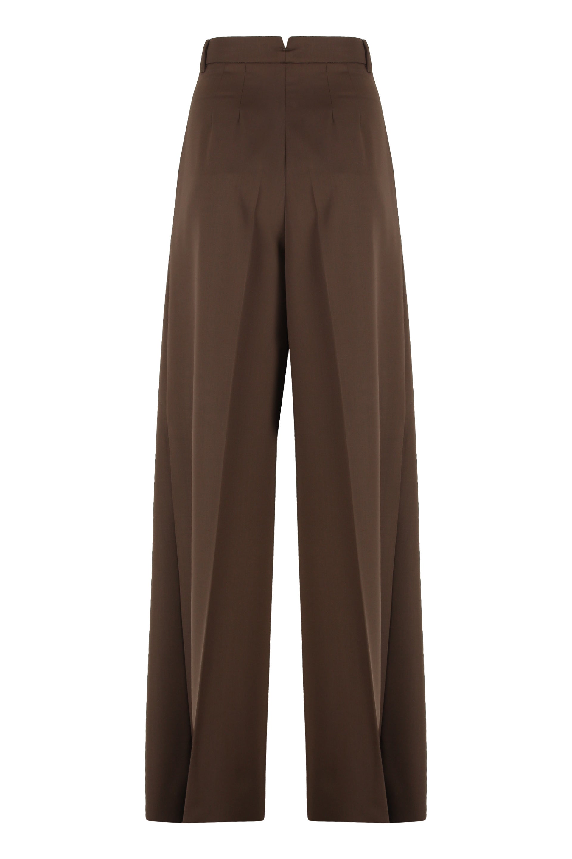 WEEKEND MAX MARA Wool Trousers with Side Pockets