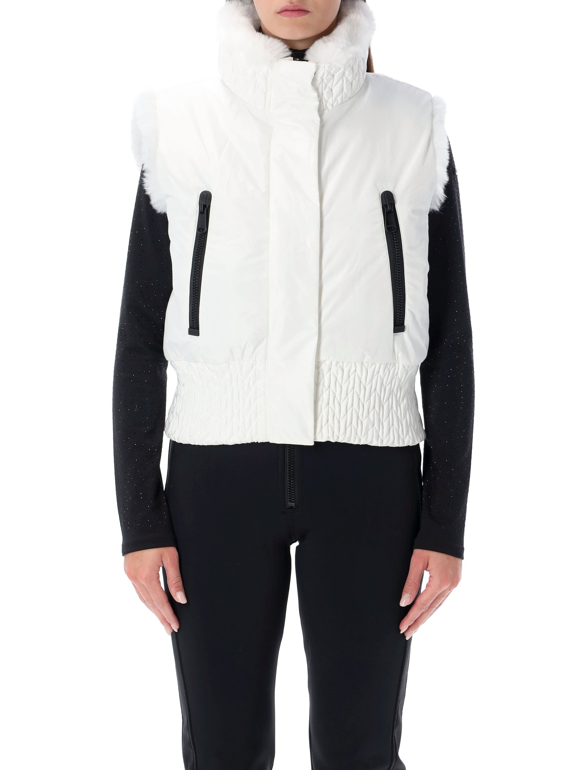 GOLDBERGH Reversible Faux Fur Bodywarmer - Size 38