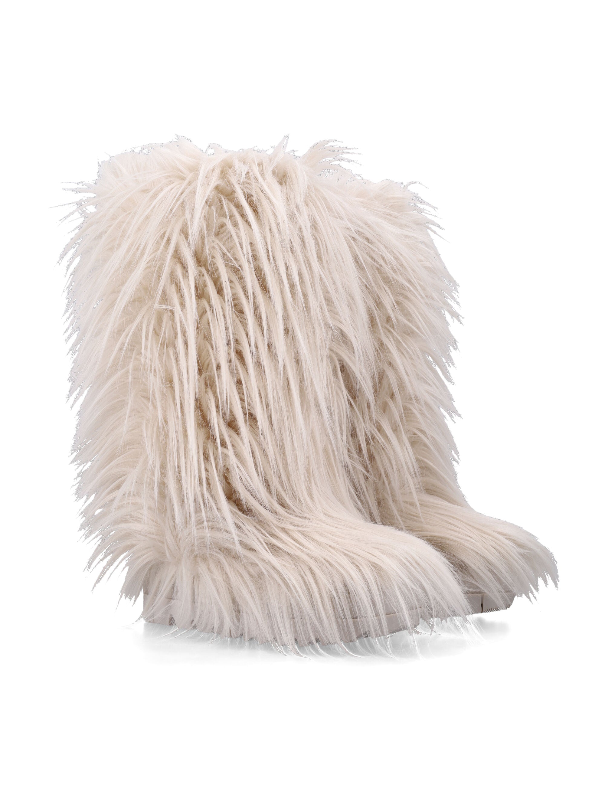 GOLDBERGH High Faux Fur Snow Boots for Women