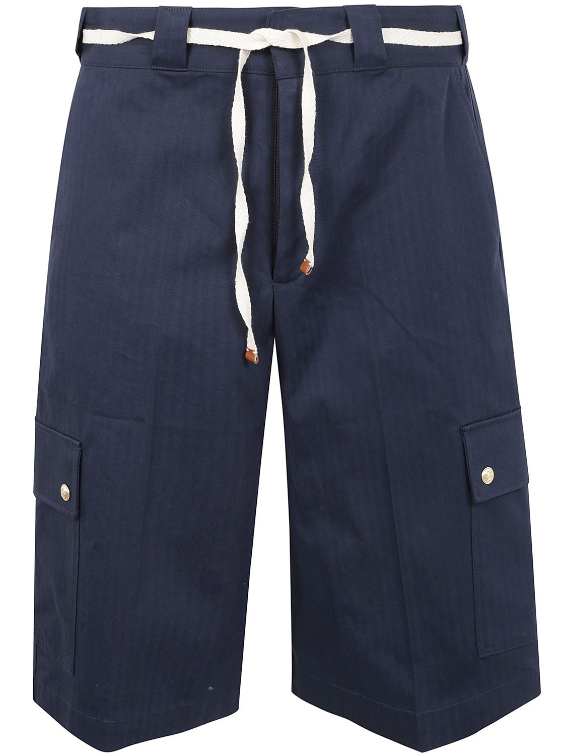 DRÔLE DE MONSIEUR Stylish Mini Workwear Shorts for Men