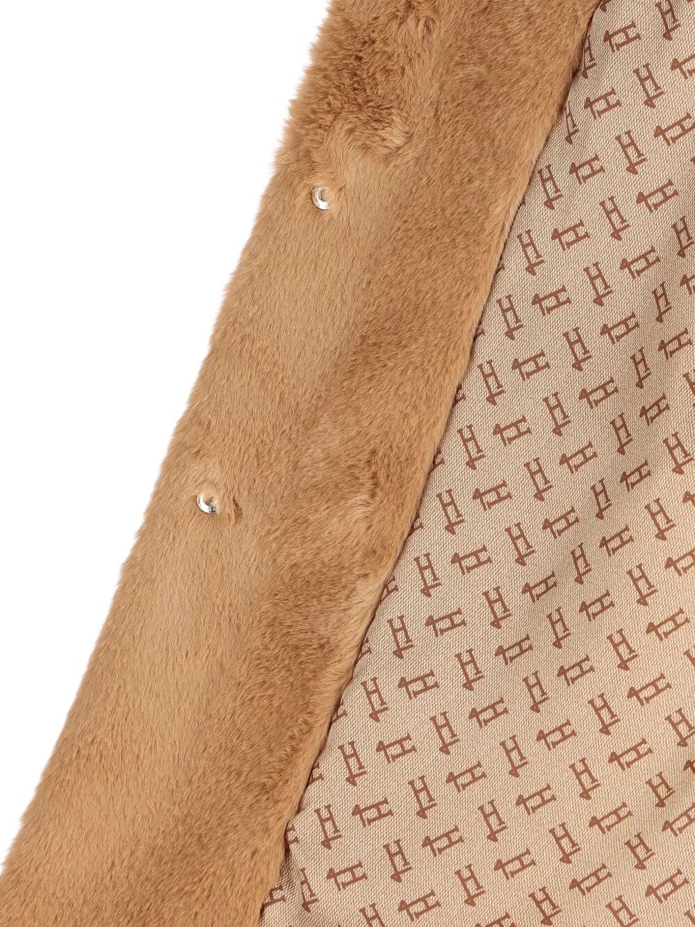 HERNO High-Neck Faux-Fur Jacket for Women