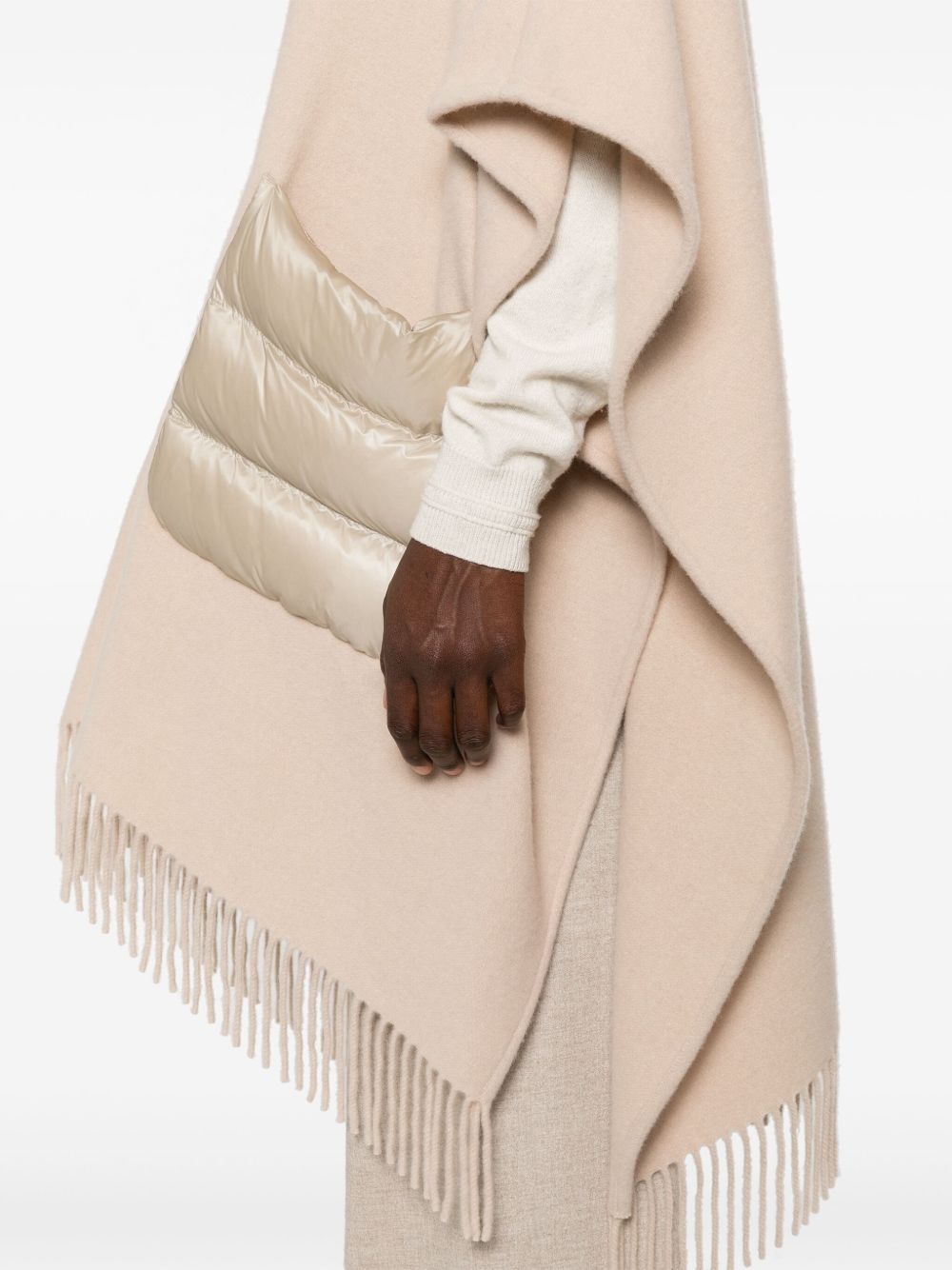 HERNO Wool and Nylon Cape