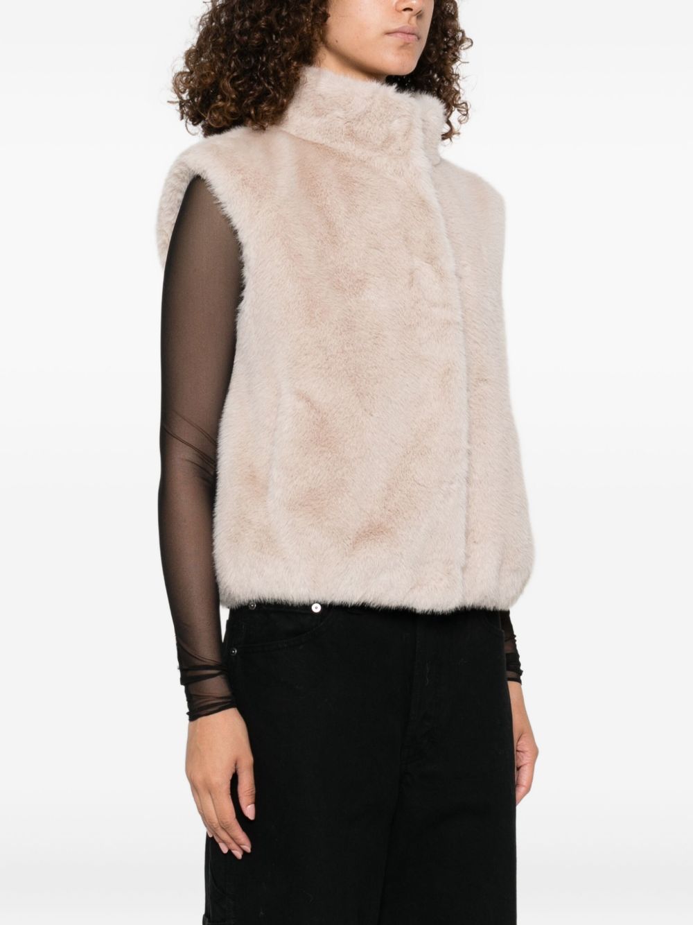 HERNO Faux Fur Waistcoat for Women