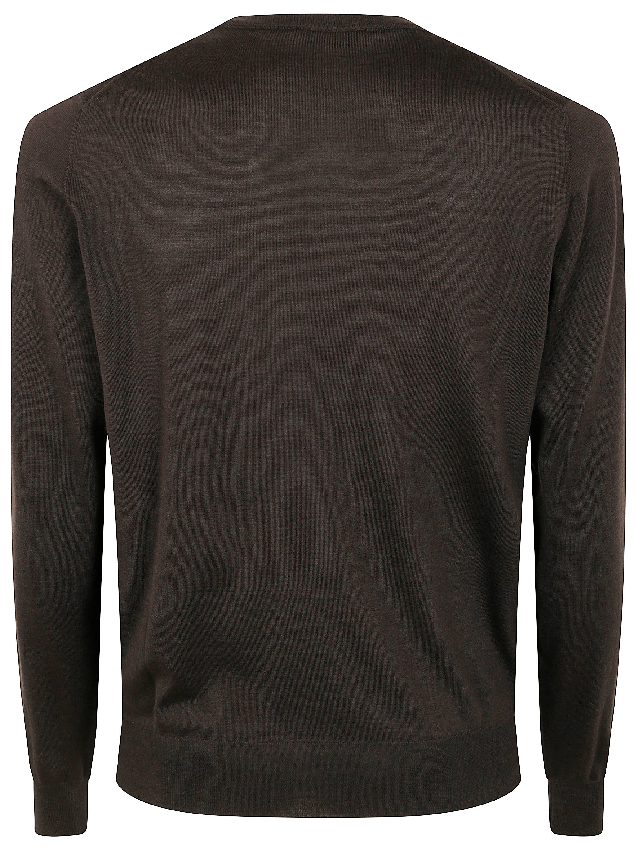 FILIPPO DE LAURENTIIS Long Sleeve Round Neck Sweater for Men