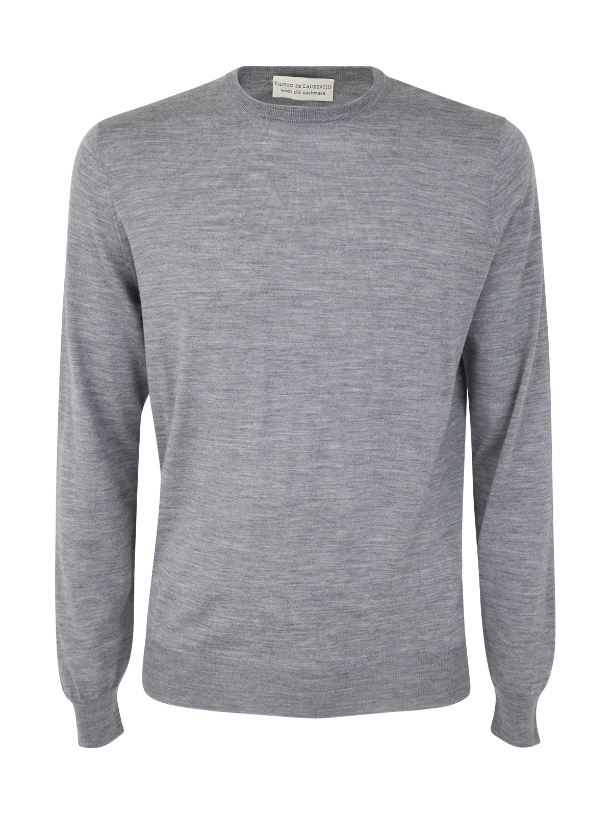 FILIPPO DE LAURENTIIS Classic Round Neck Pullover for Men