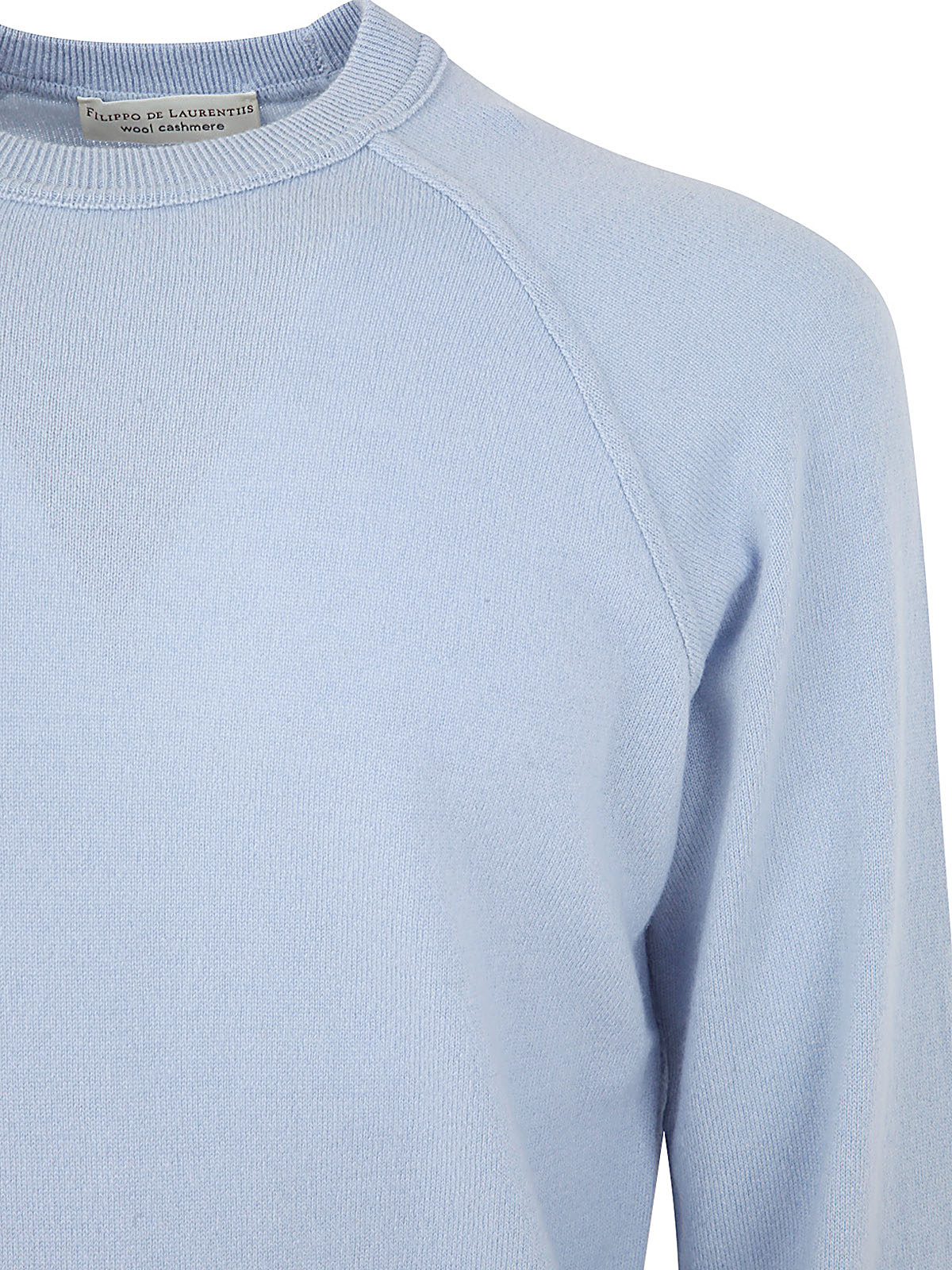 FILIPPO DE LAURENTIIS Raglan Sleeve Round Neck Pullover