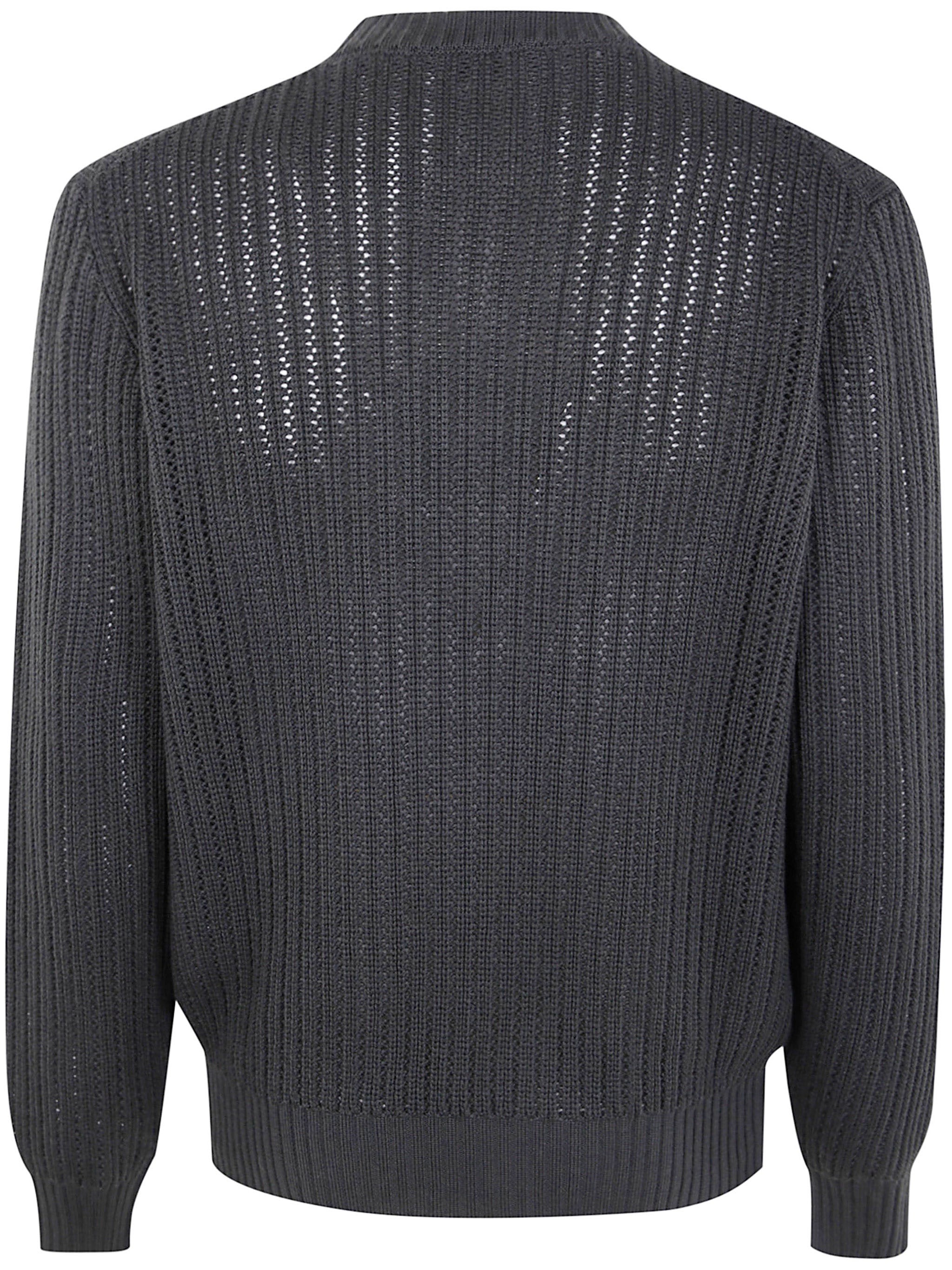 FILIPPO DE LAURENTIIS Men's Crew Neck Sweater - Merino 100% Virgin Wool