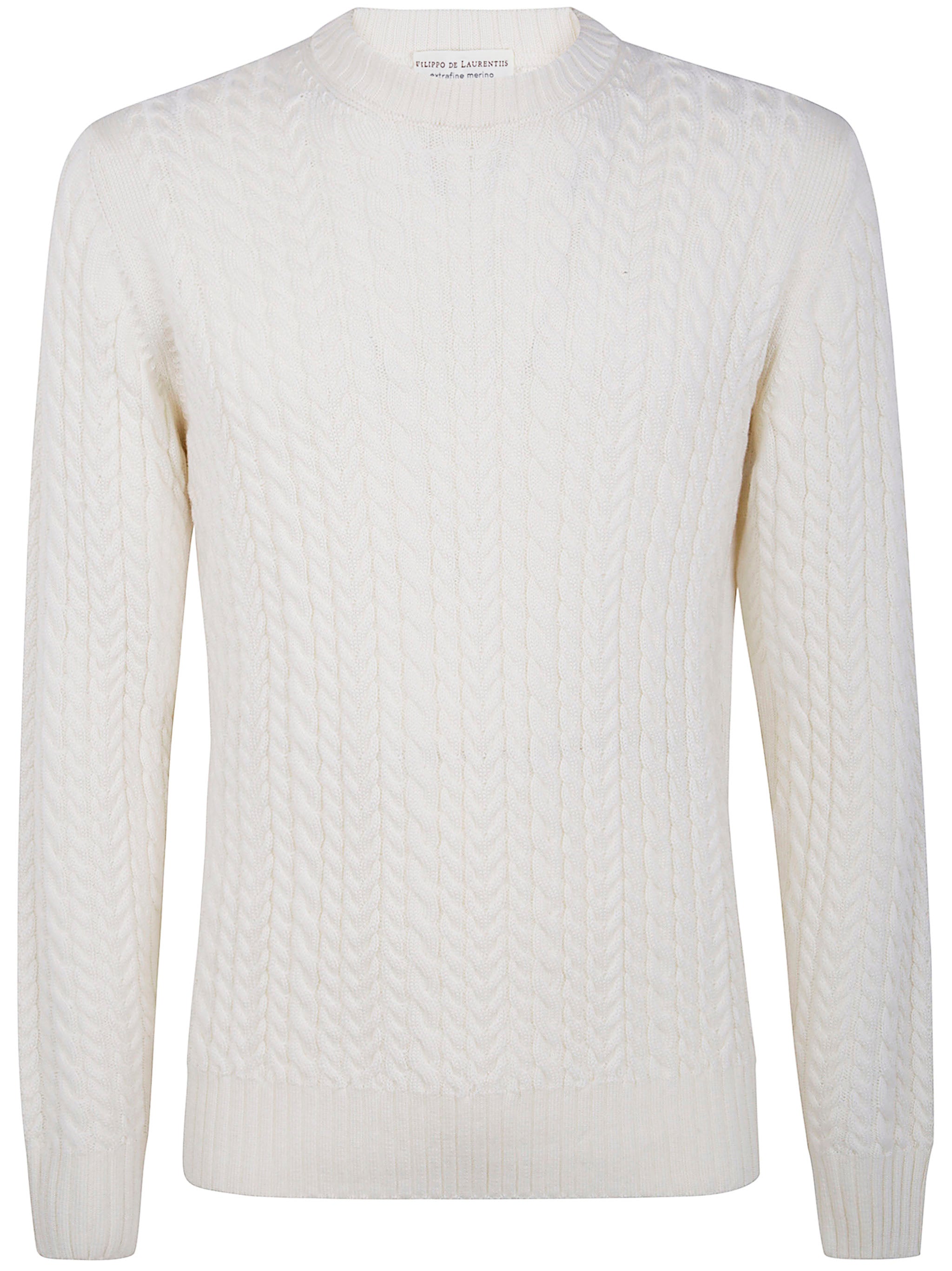 FILIPPO DE LAURENTIIS Crew Neck Sweater for Men - FW25