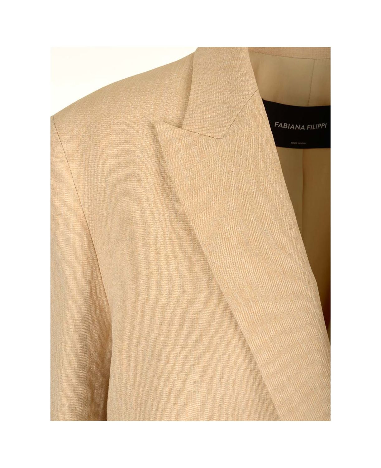 FABIANA FILIPPI Elegant Spring Mini Jacket for Women