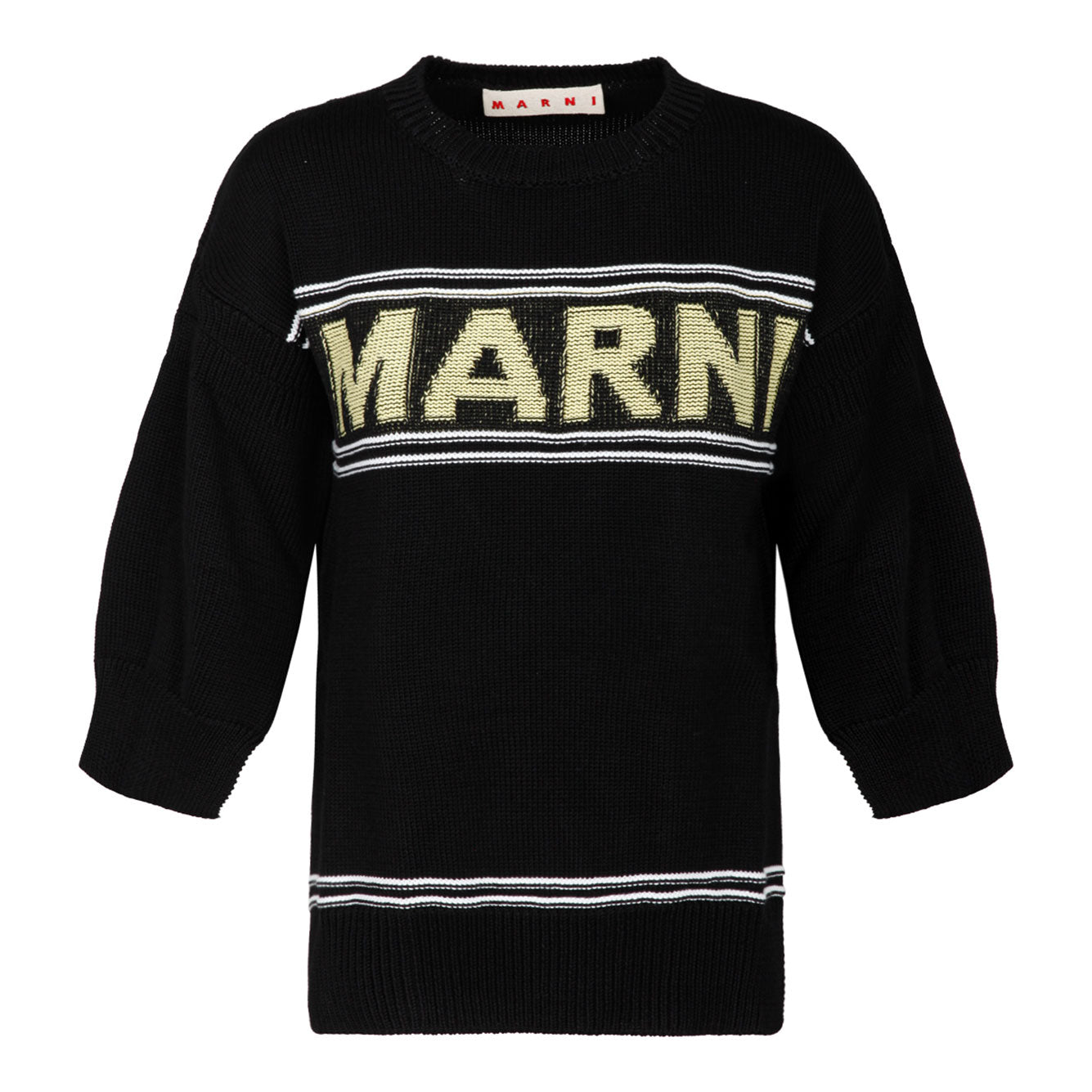 MARNI Classic Cotton Knit Sweater - Women’s SS24 Collection