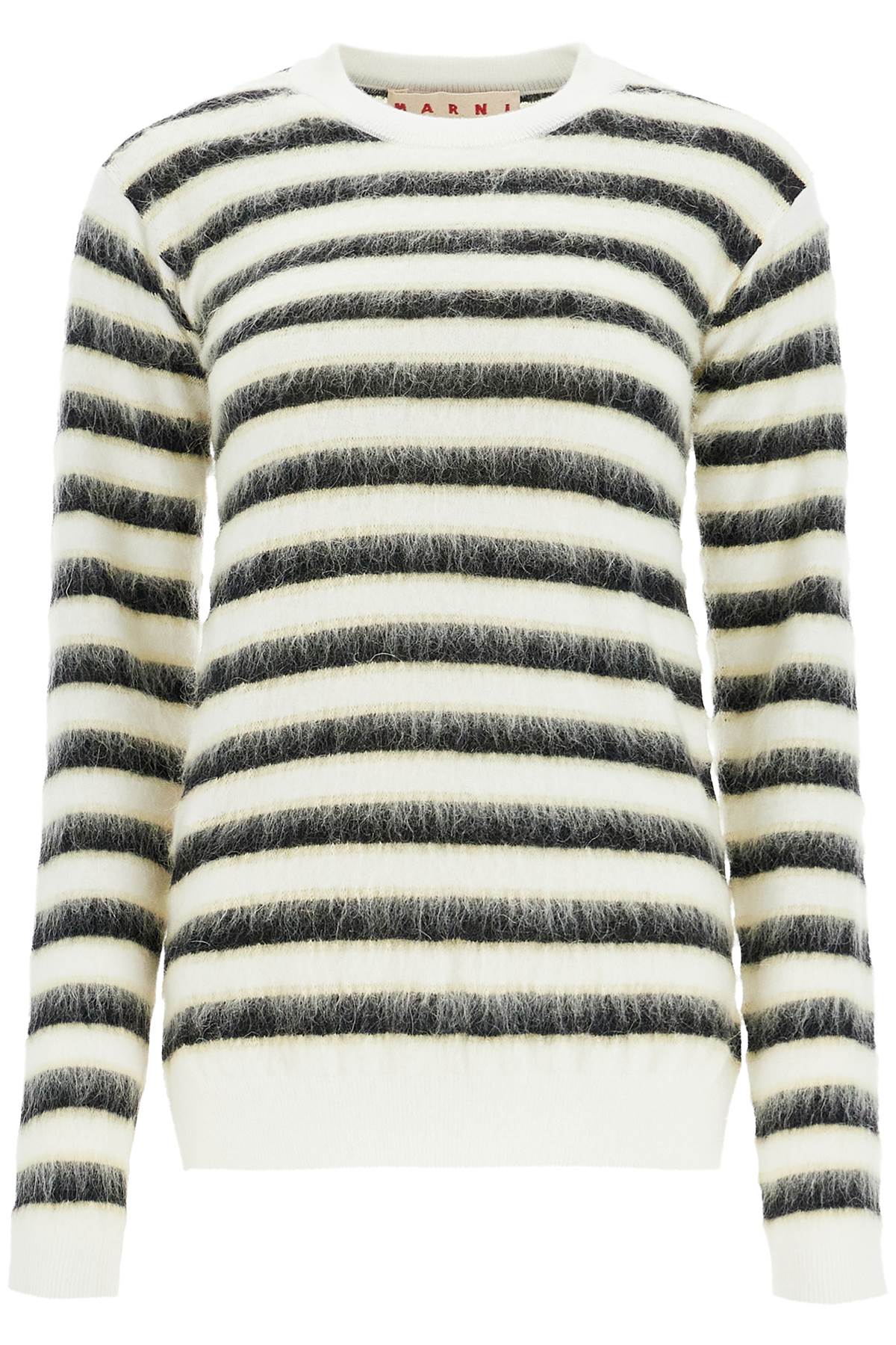 MARNI Embroidered Wool Sweater - Round Neck for Women