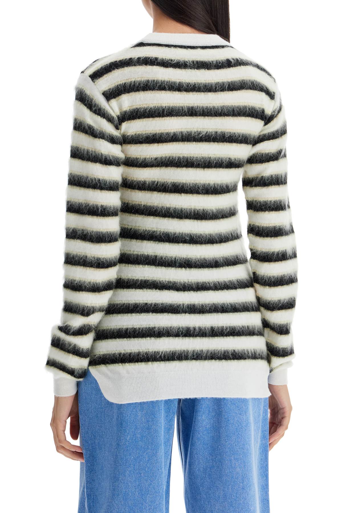 MARNI Embroidered Wool Sweater - Round Neck for Women