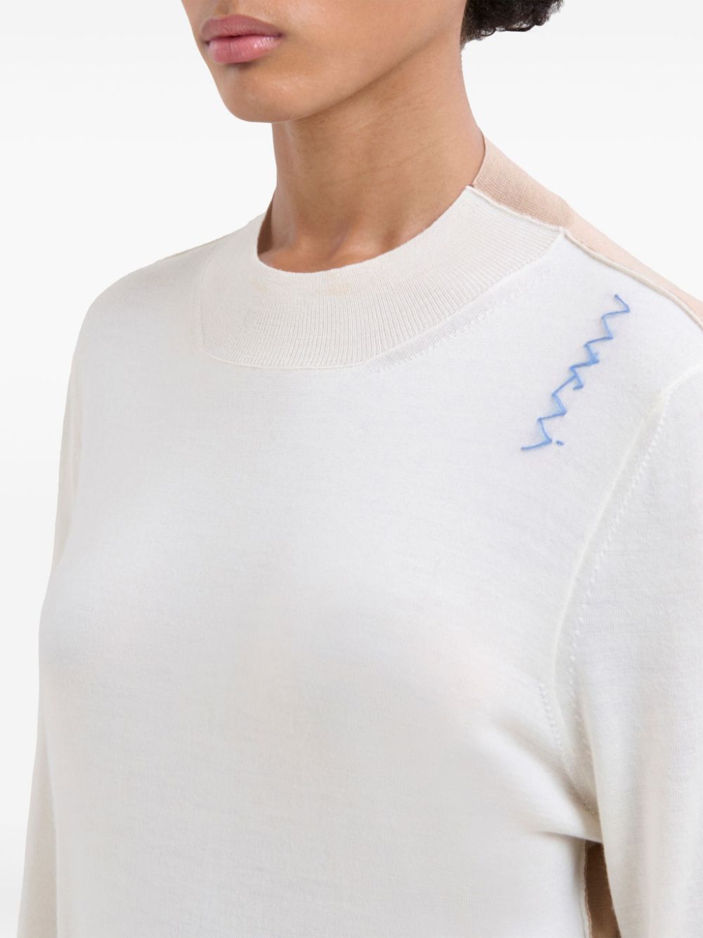 MARNI Chic Women's Lightweight Sweater with Logo Detail