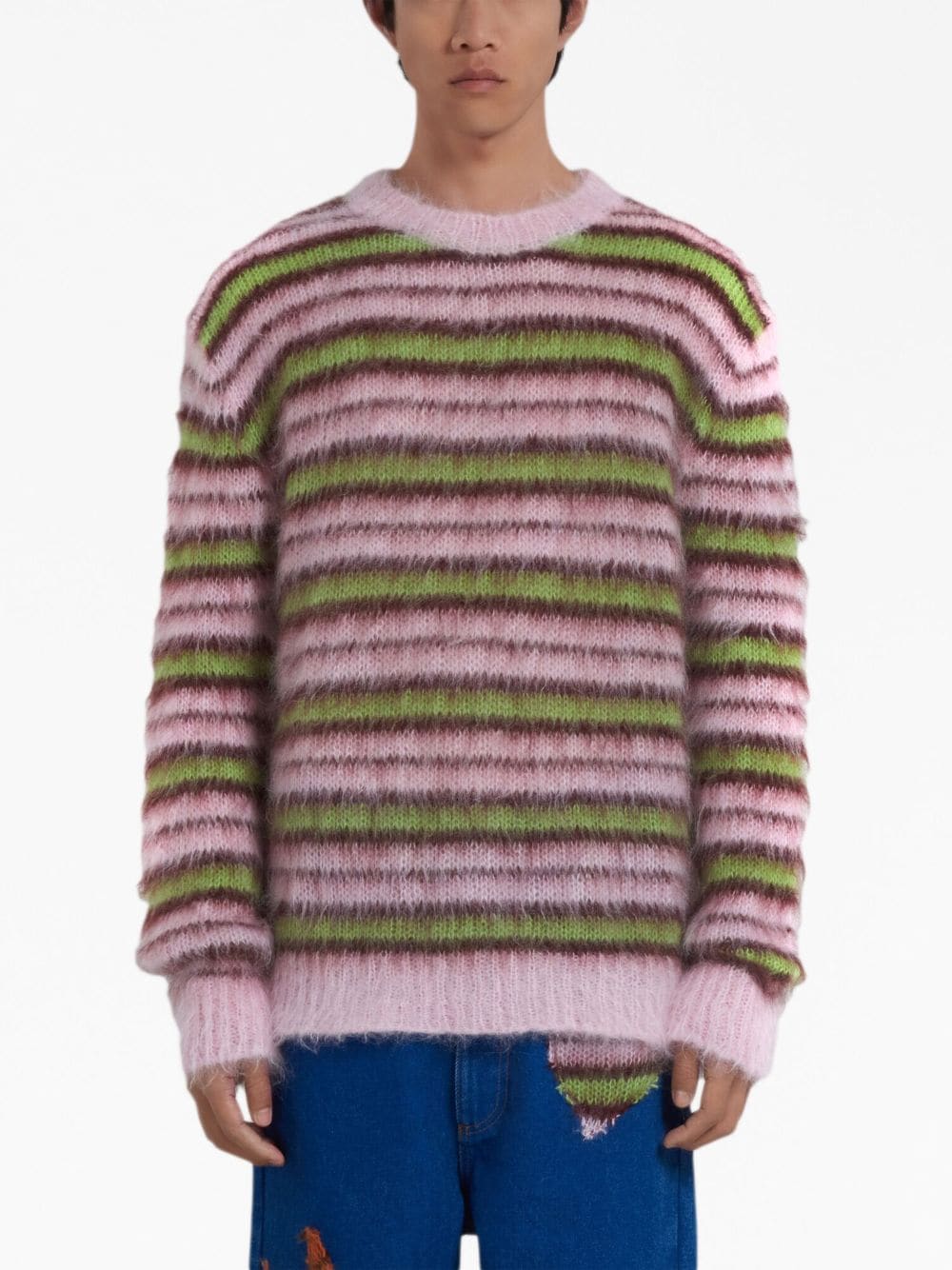 MARNI Comfort Fit Striped Shirt