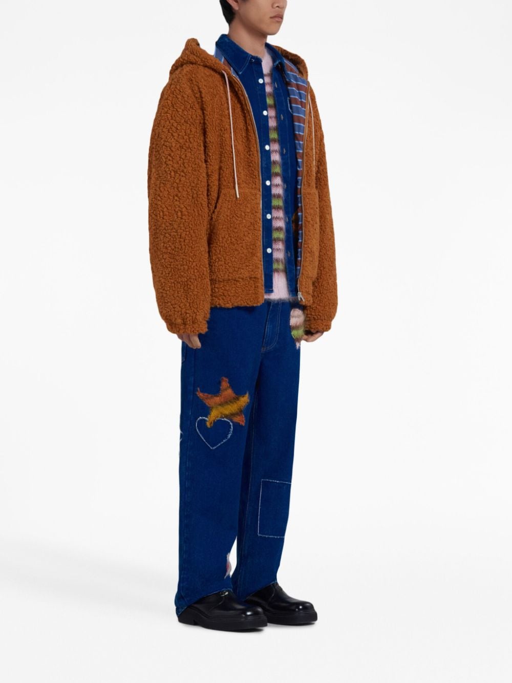 MARNI Comfort Fit Striped Shirt