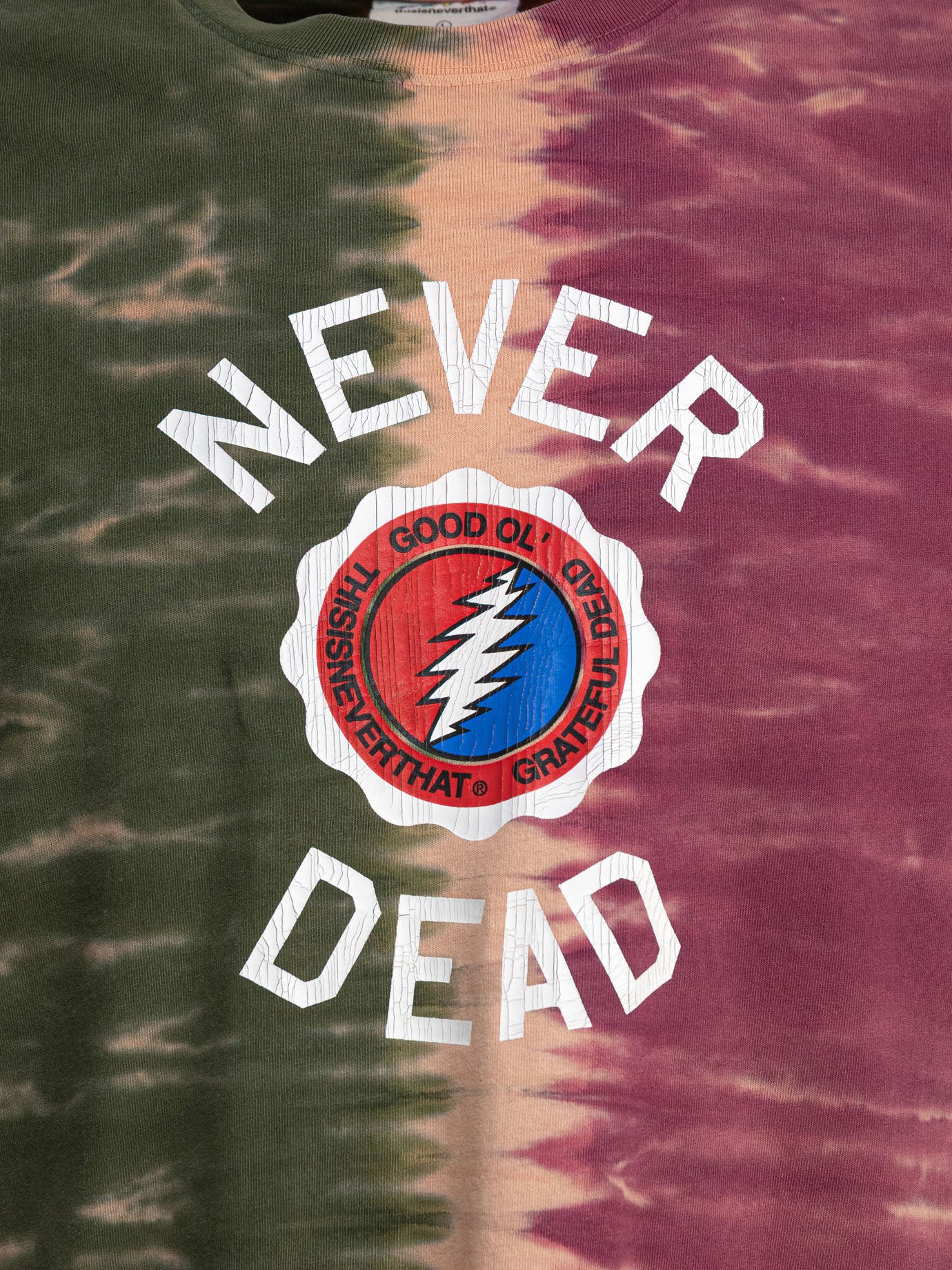 THISISNEVERTHAT Cotton Grateful Dead T-Shirt for Men - SS25