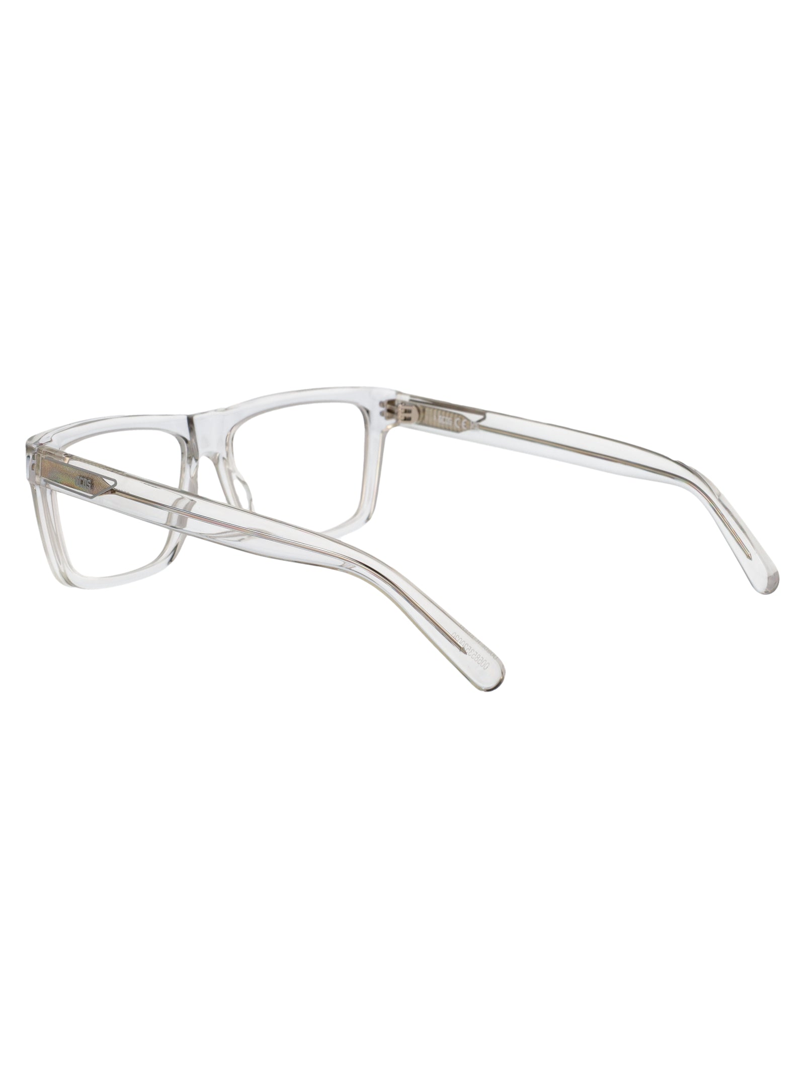 GCDS Unisex Cristallo Acetate Optical Glasses