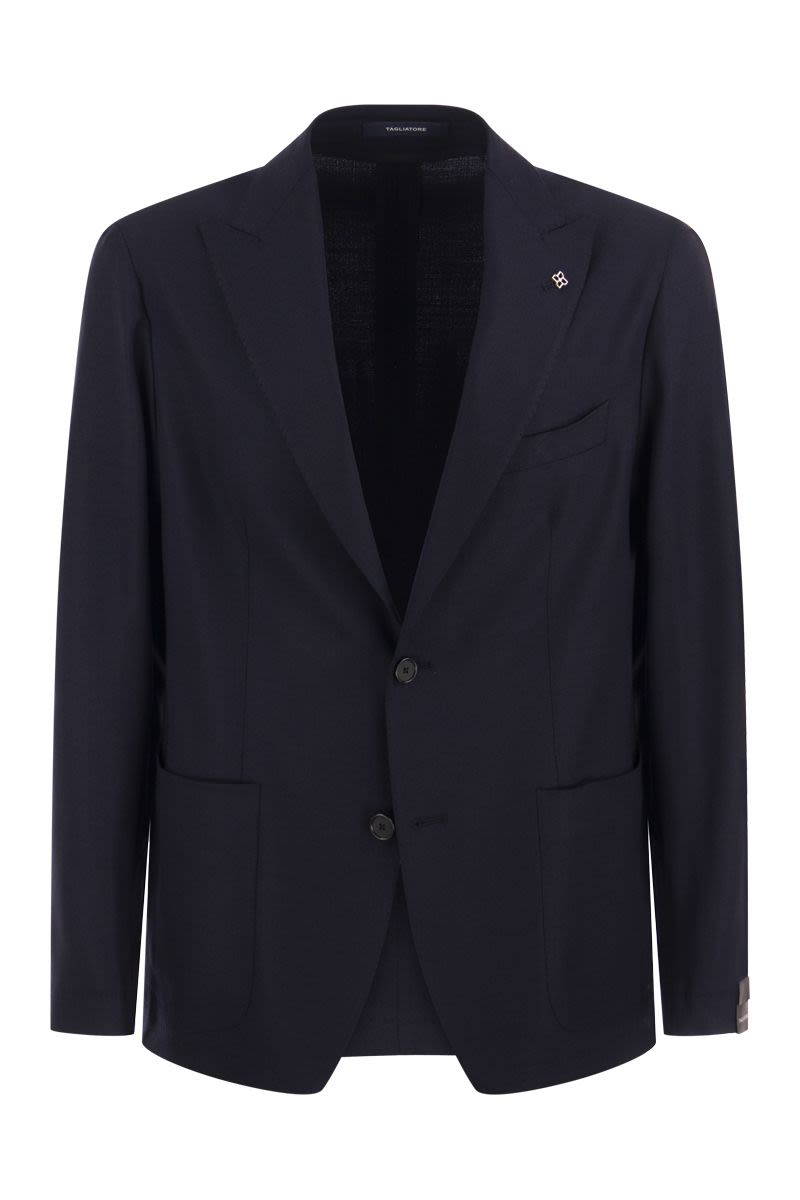 TAGLIATORE Men's Two-Button Wool Jacket
