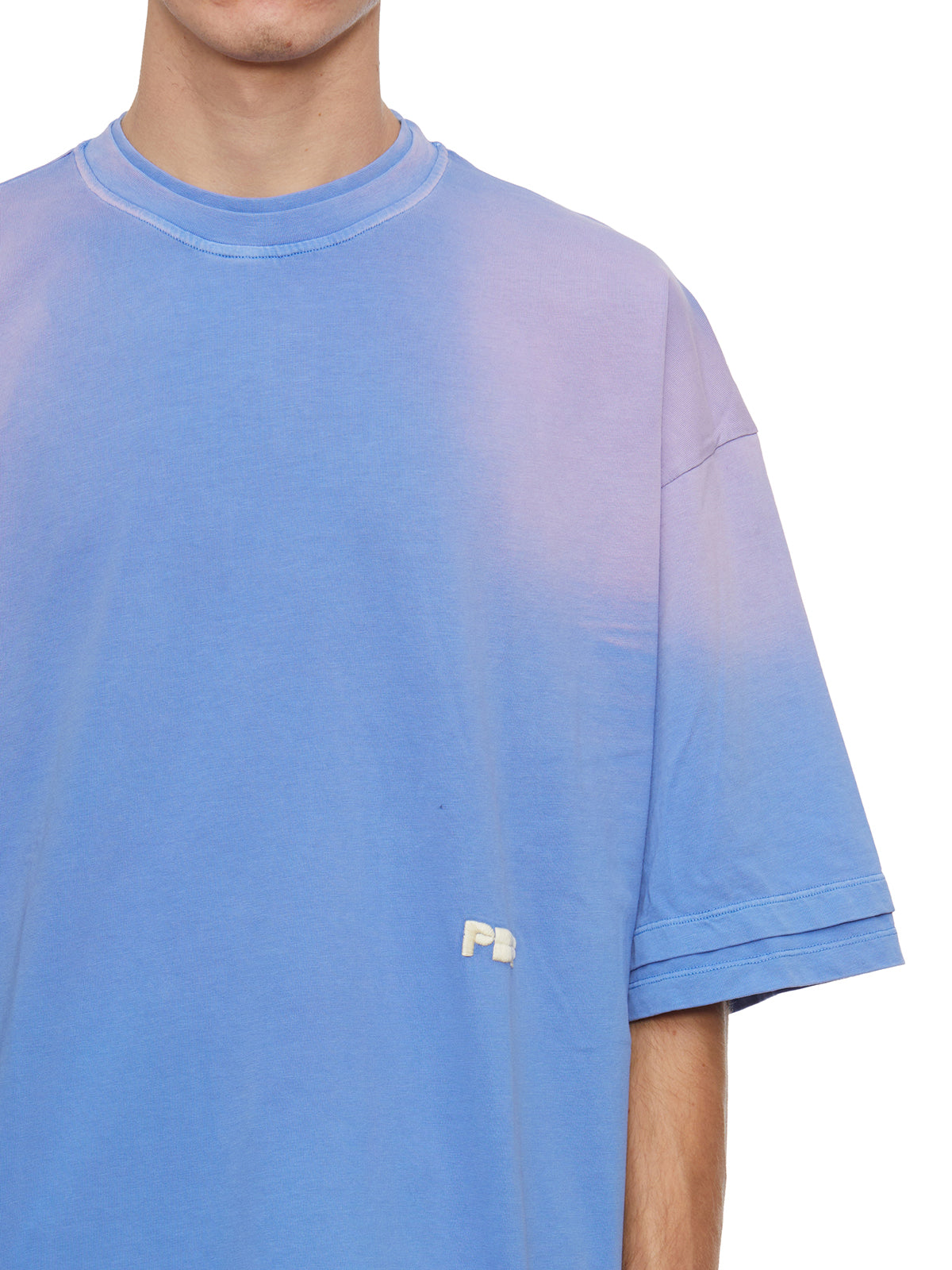 PDF Embroidered Logo T-Shirt in Size M
