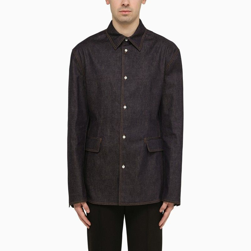 PRADA Denim Shirt Jacket - Slim Fit