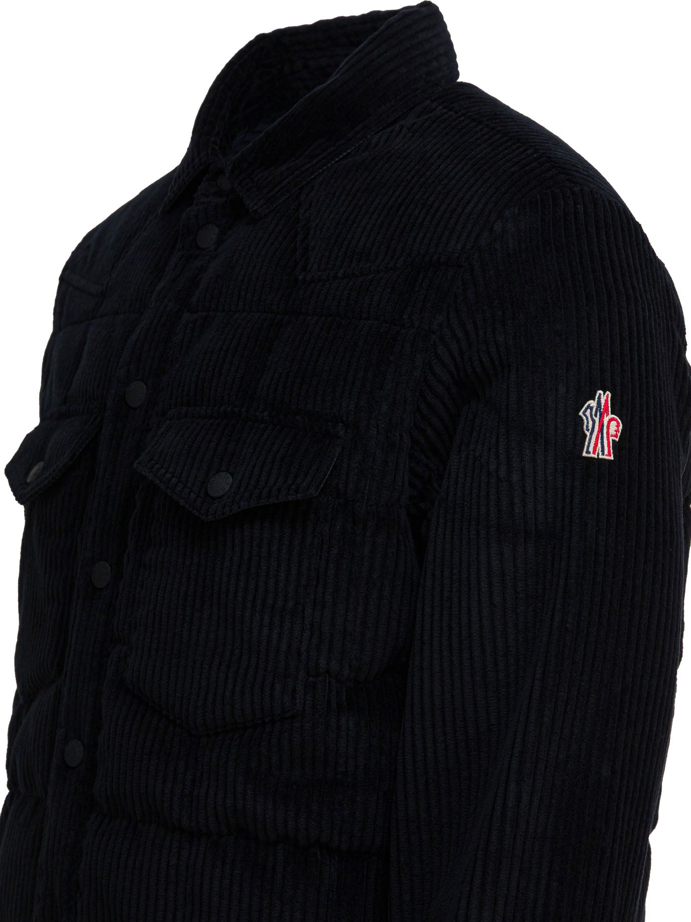 MONCLER GRENOBLE Regular Fit Long Sleeve Shirt Jacket
