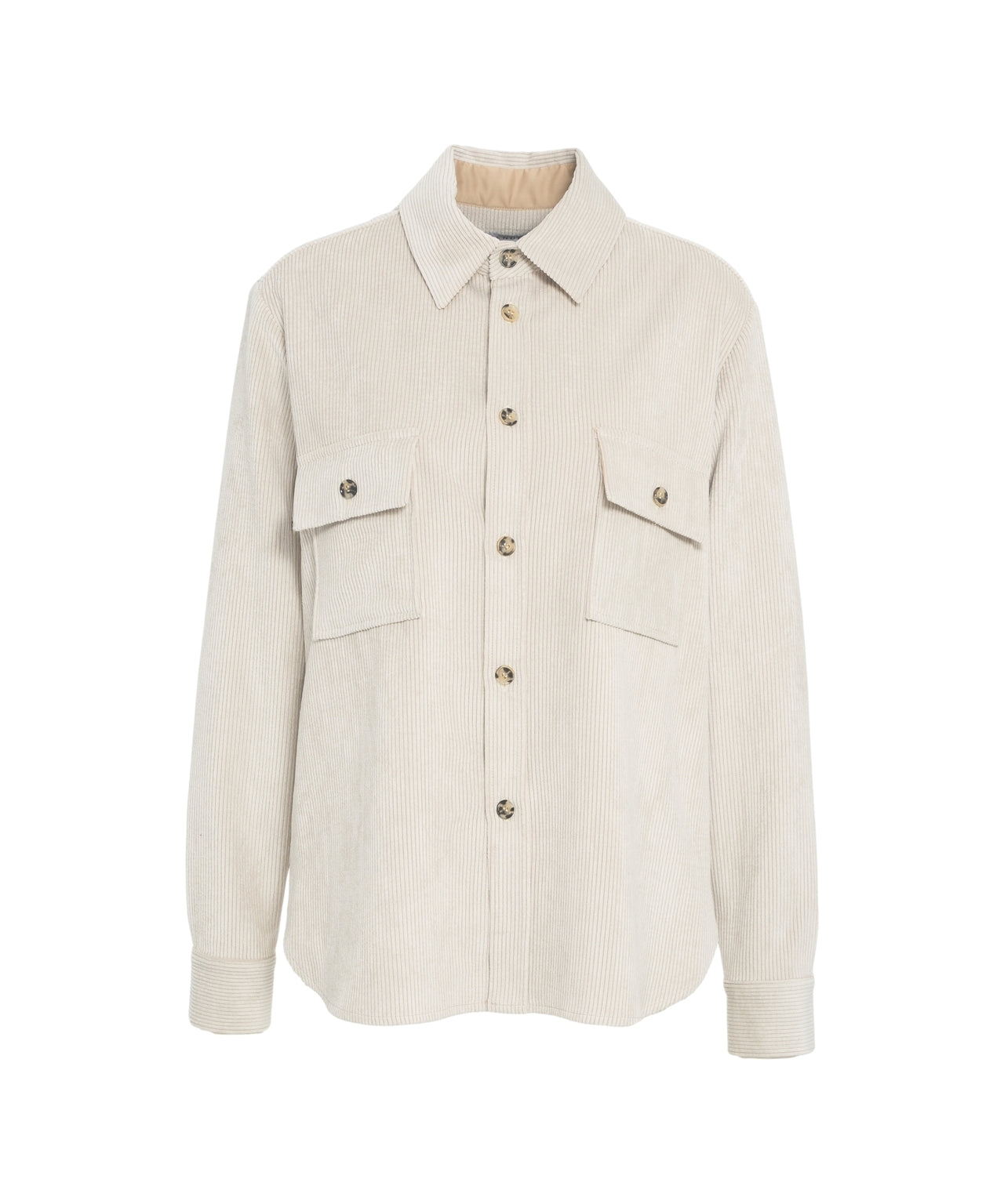 GENDER Corduroy Blouse with Classic Collar