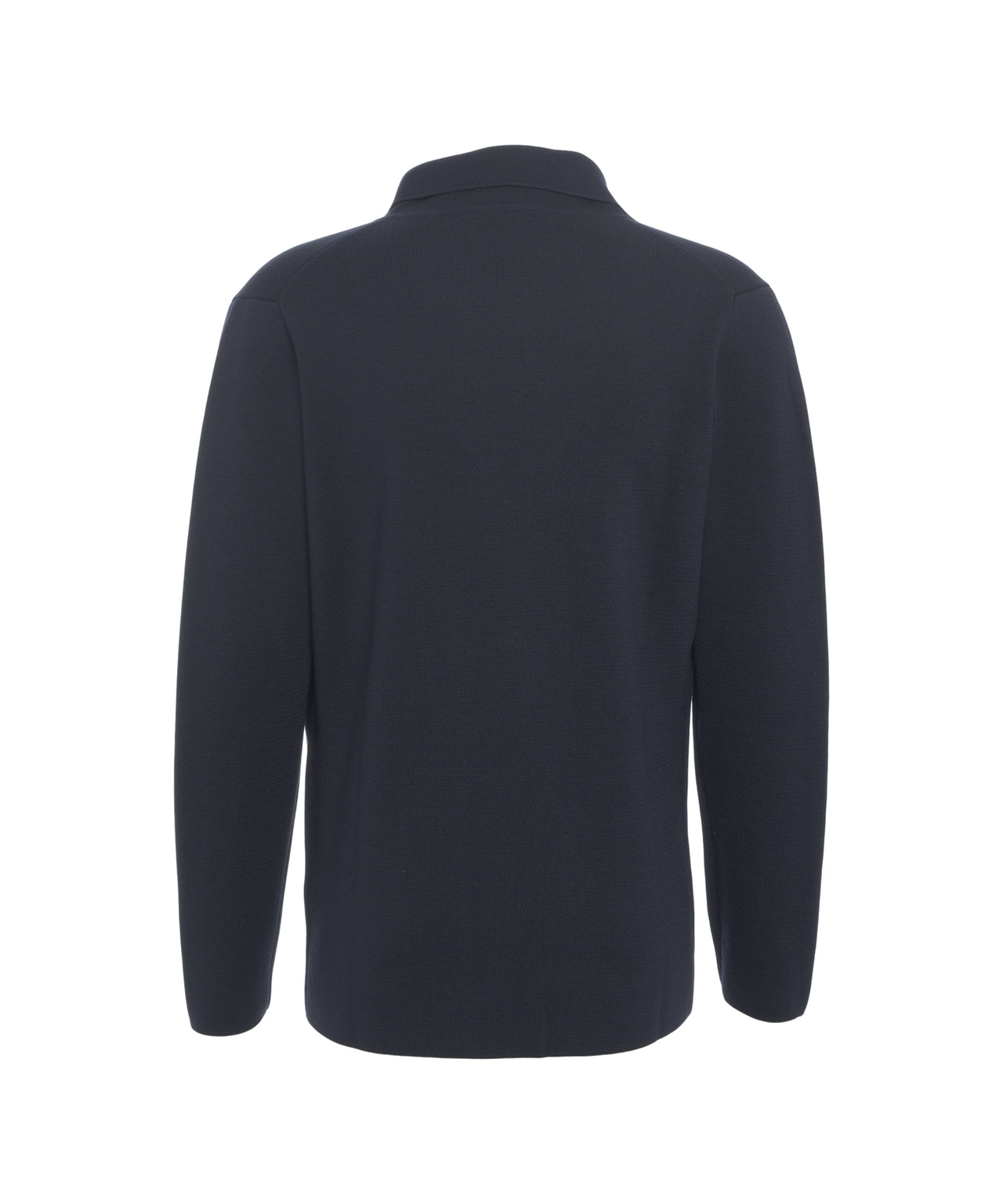 GENDER Elegant Wool Cardigan with Scarf Collar for Men