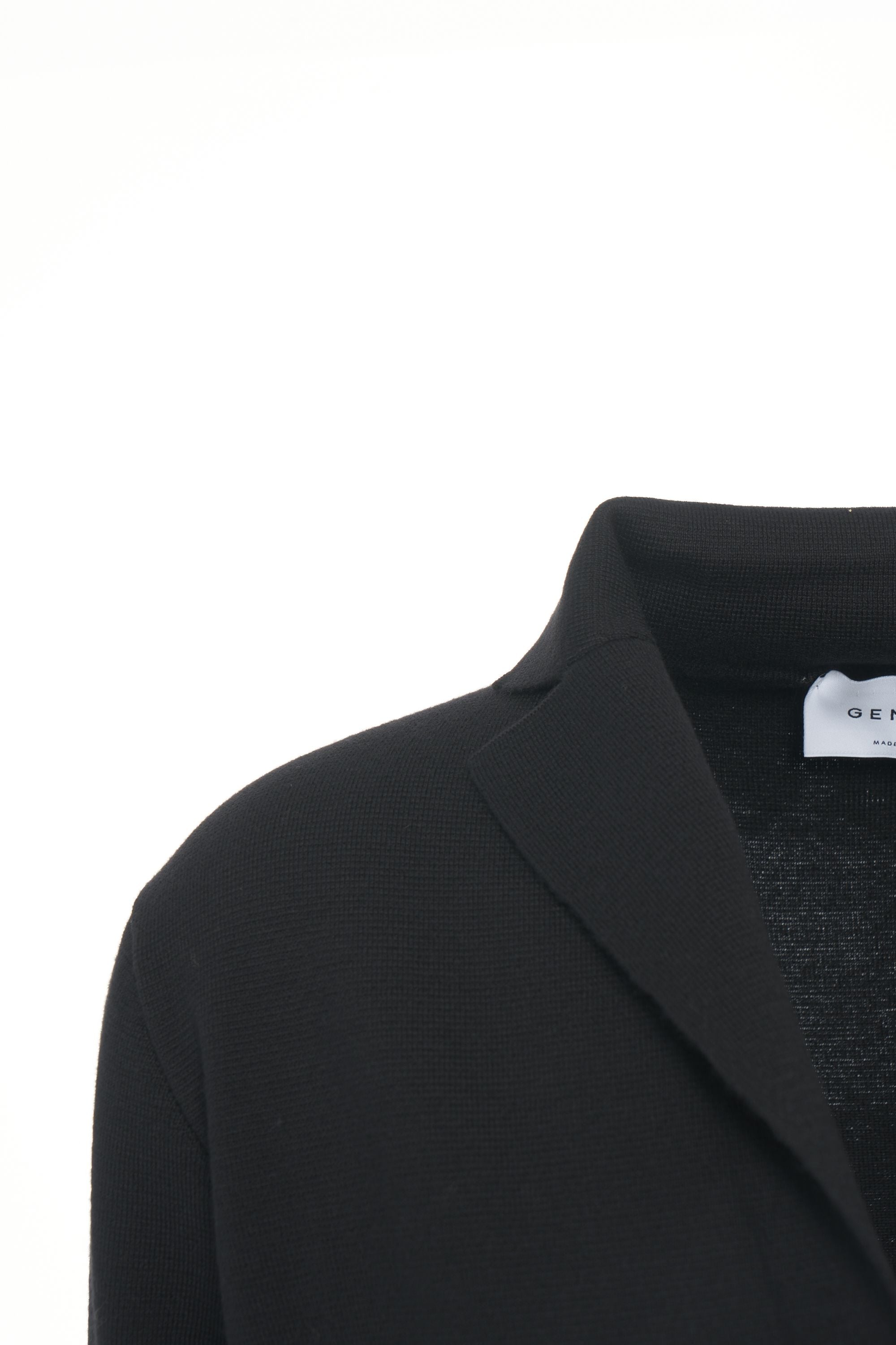 GENDER Men's Wool Cardigan with Scarf Collar