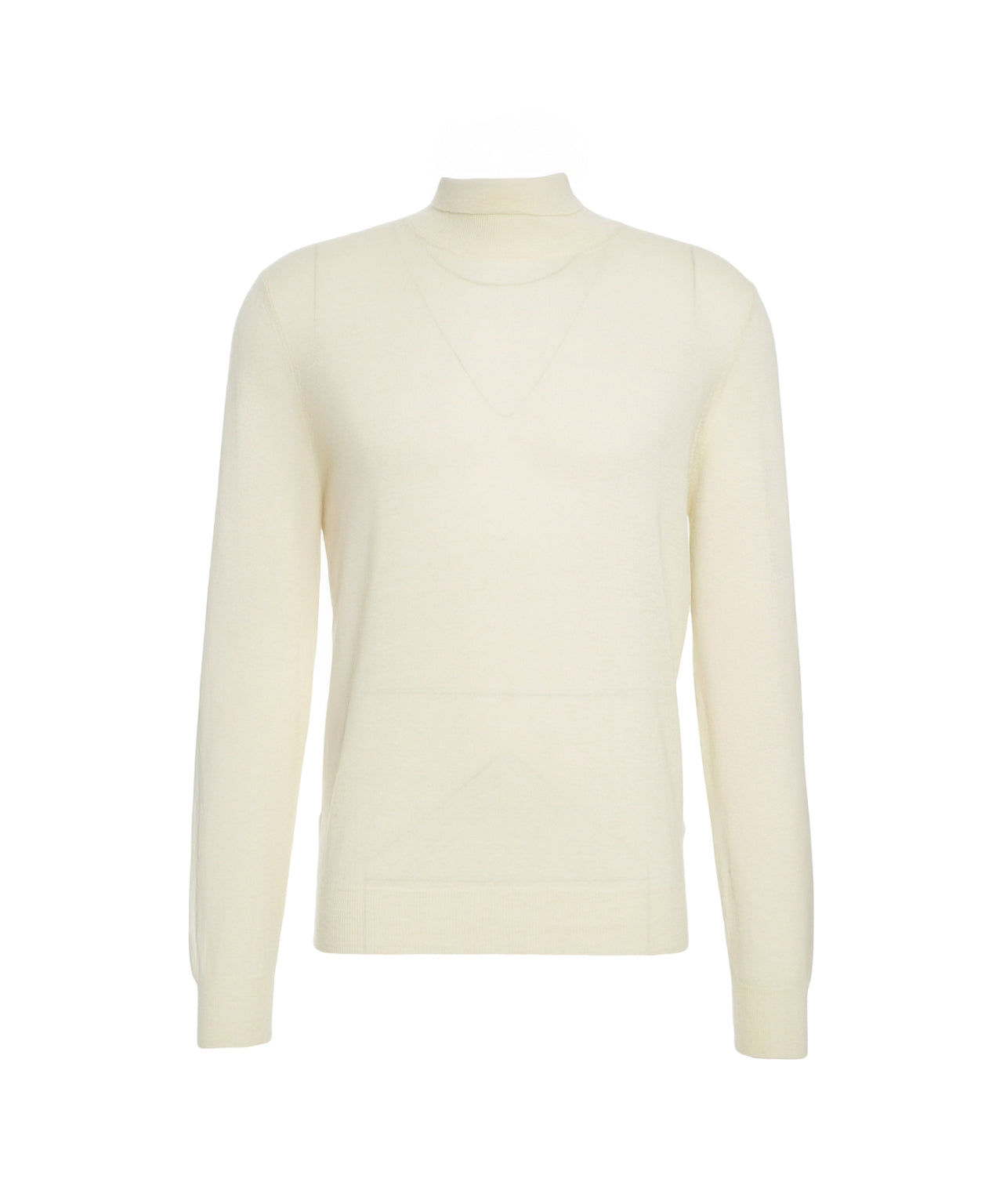 GENDER Men's Mock Neck Knit Sweater