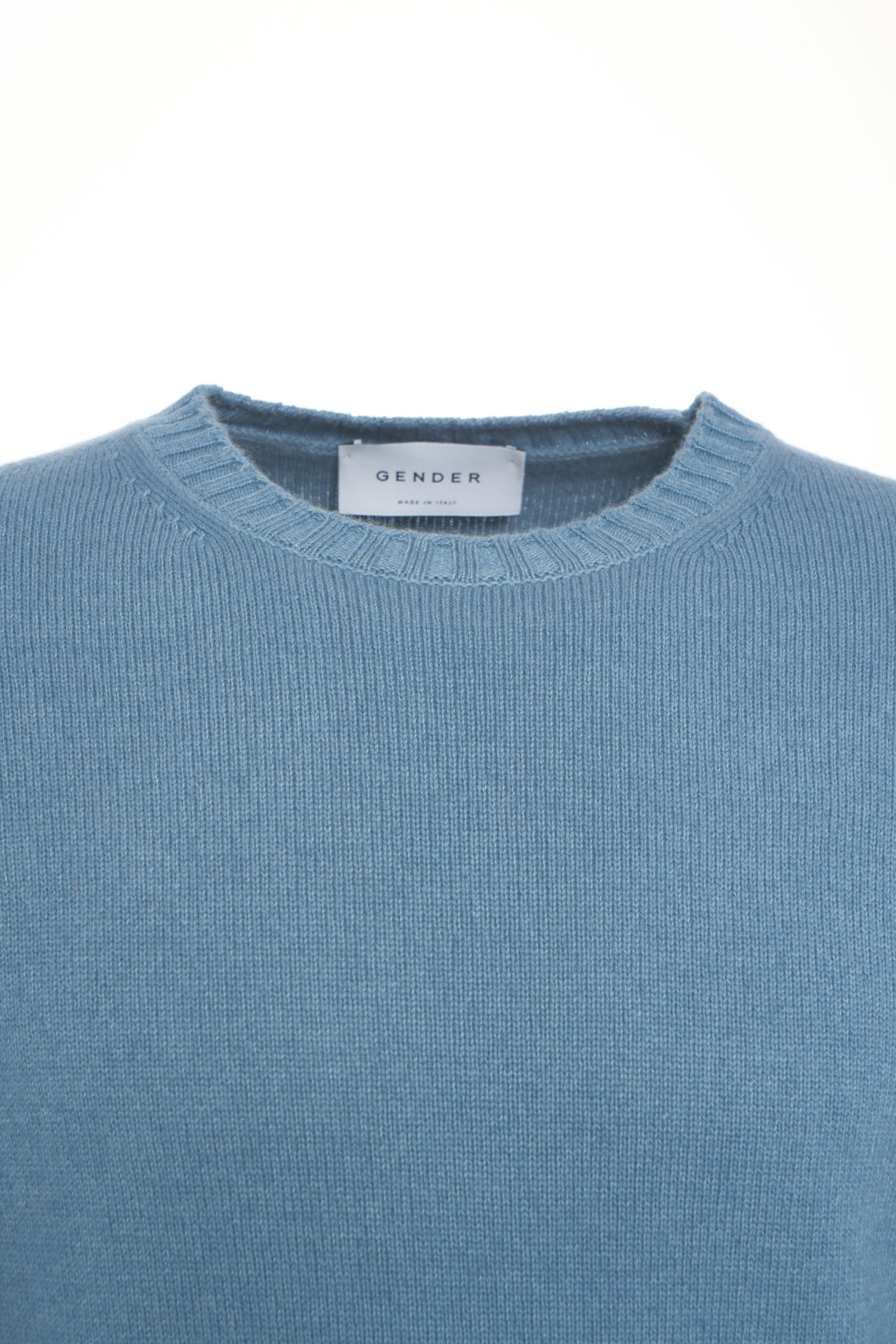GENDER Classic Round Neck Pullover Sweater for Men