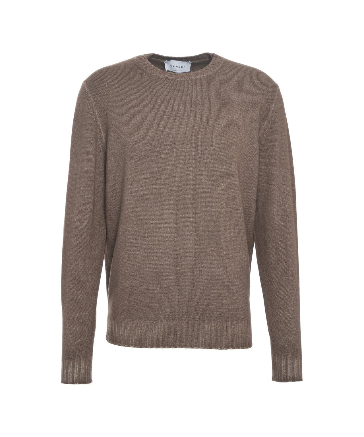 GENDER Classic Round Neck Pullover Sweater for Men