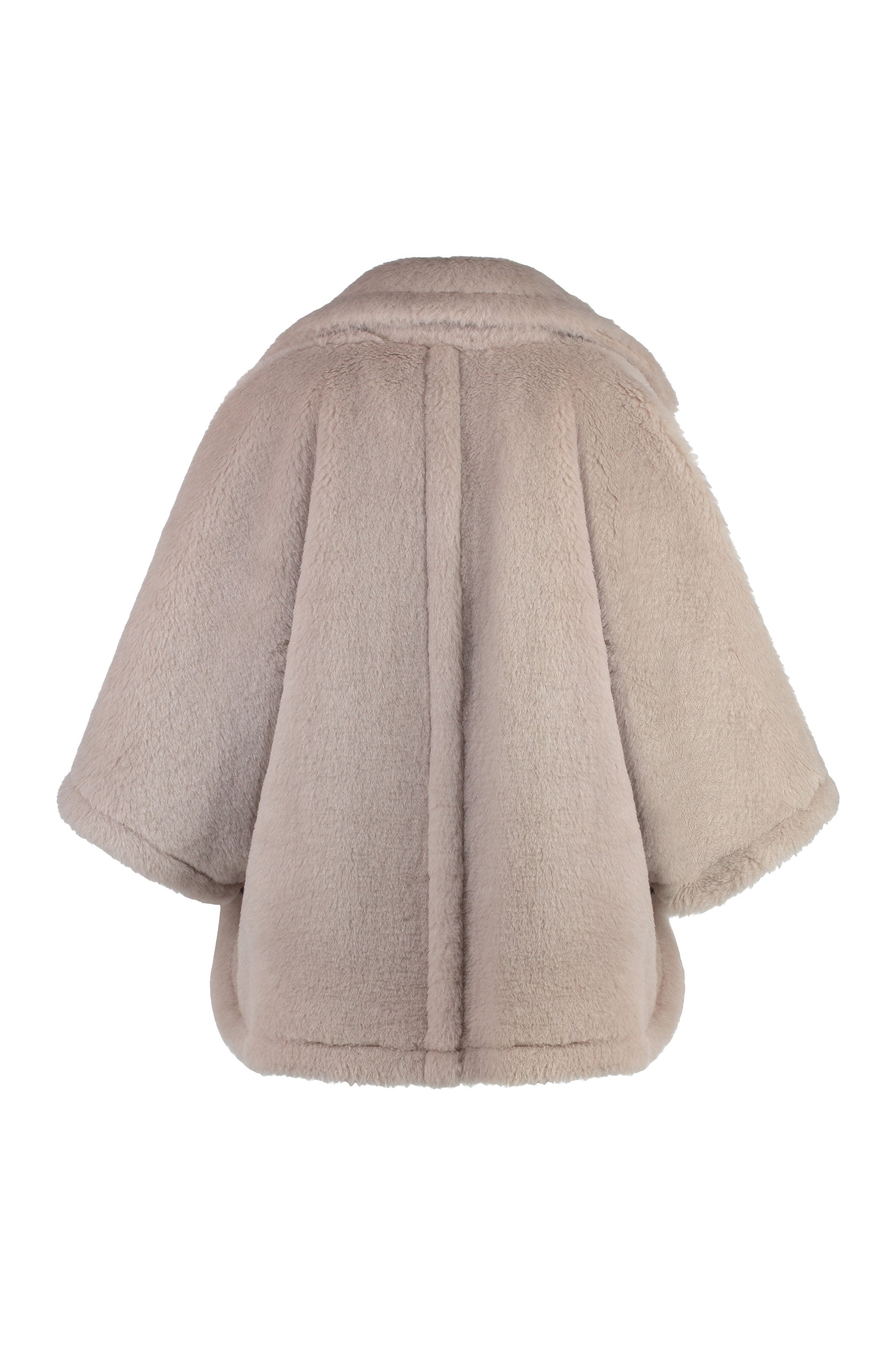 MAX MARA Faux Fur Jacket with Toggle Buttons