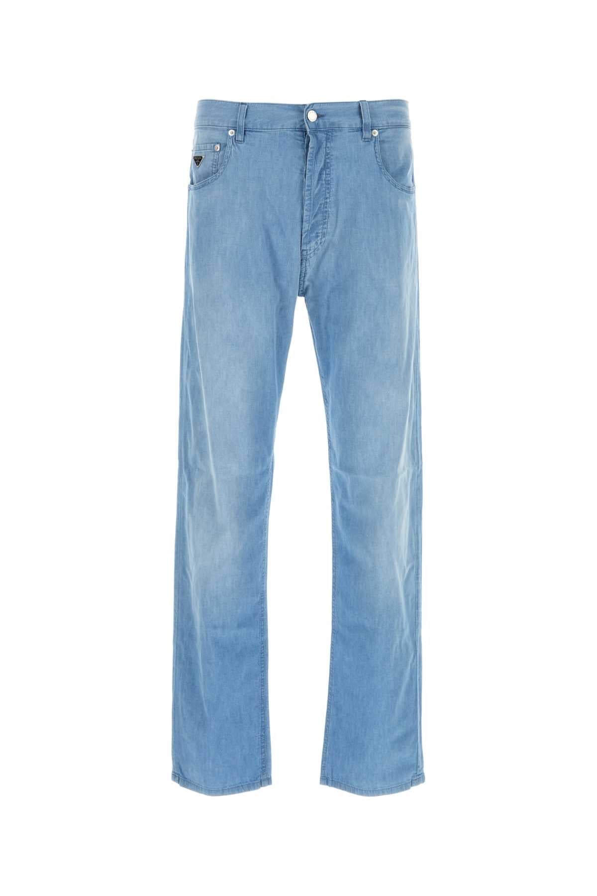 PRADA Men's Light Denim Jeans