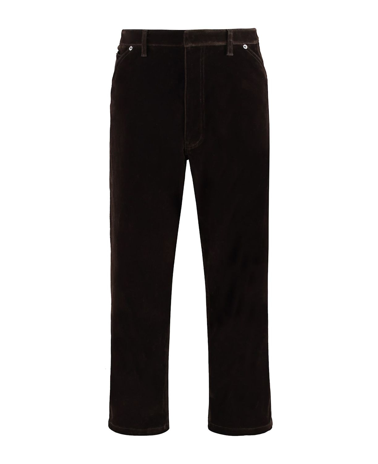 PRADA Men's Velvet Denim Trousers
