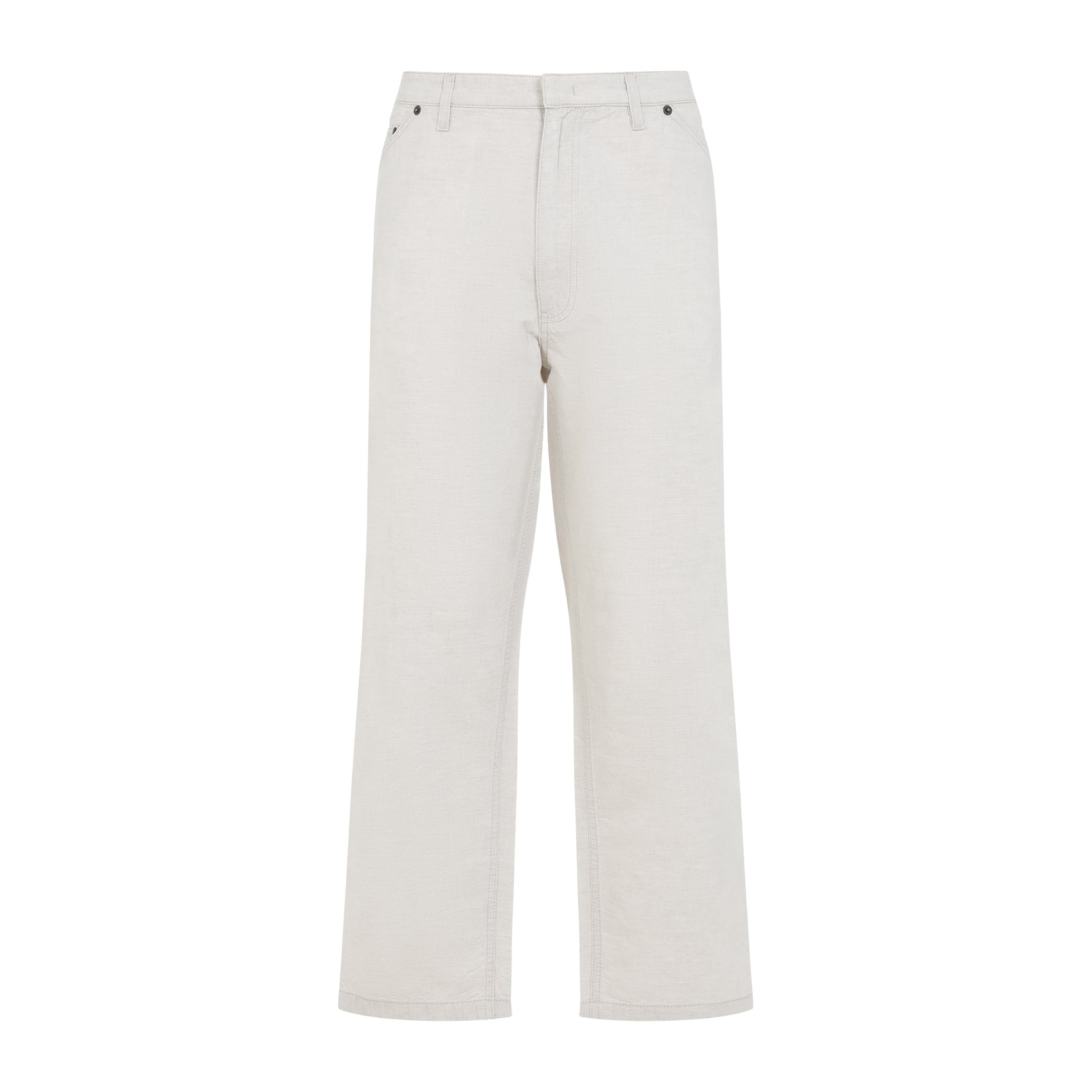 PRADA Melange Chambray Pant for Men - SS25