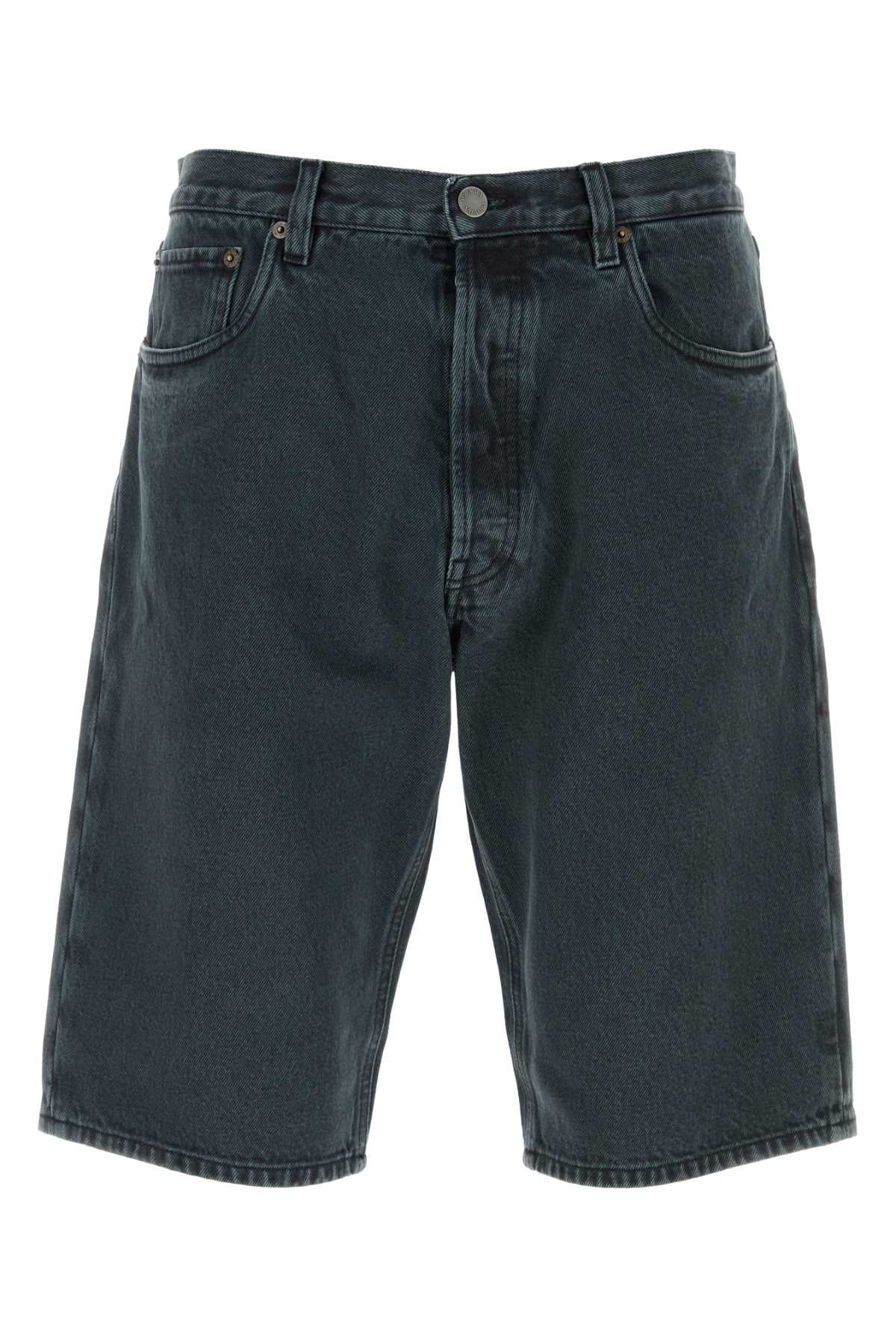 PRADA Men's Denim Bermuda Shorts - FW25 Collection