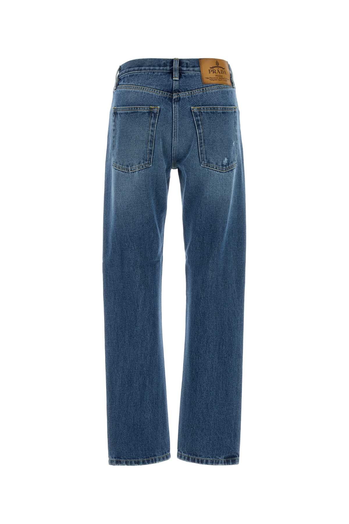 PRADA Women's Denim Jeans - SS25 Collection