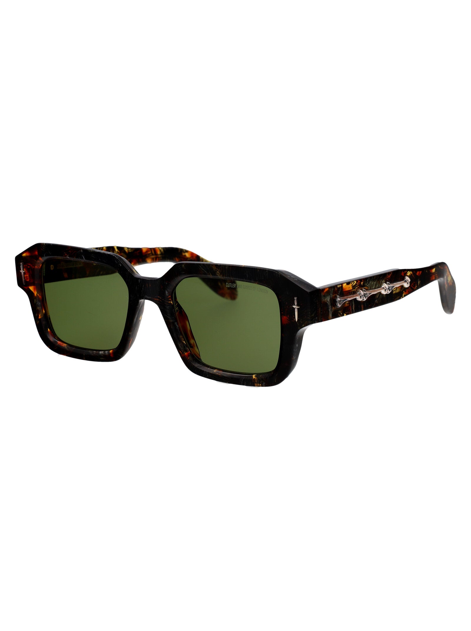 CUTLER AND GROSS Brush Stroke Acetate Sunglasses