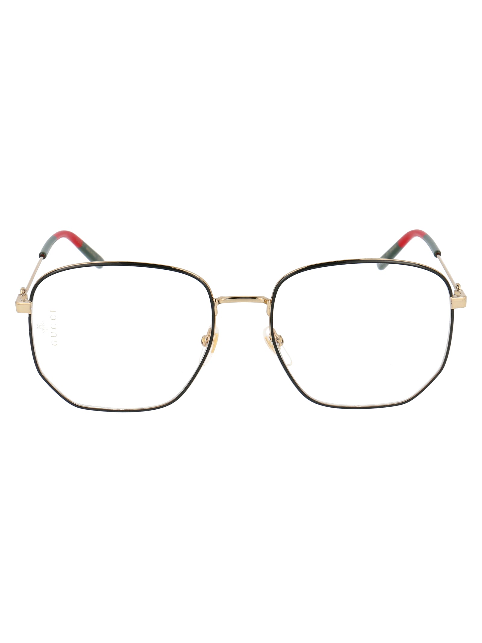 GUCCI Transparent Metal Glasses for Women